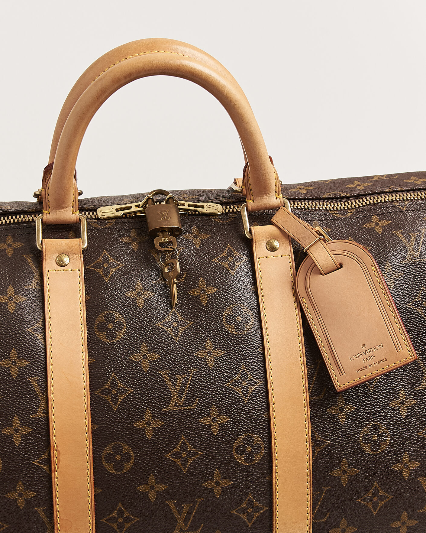 Homme | Pre-Owned & Vintage Bags | Louis Vuitton Pre-Owned | Keepall 55 Bandouliére Monogram