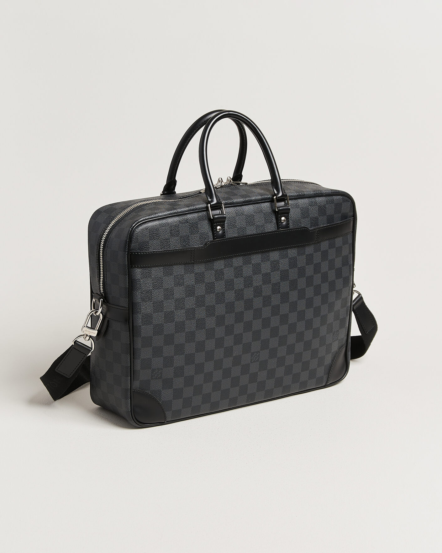 Homme | Pre-Owned & Vintage Bags | Louis Vuitton Pre-Owned | Porte Documents Voyage Damier Graphite