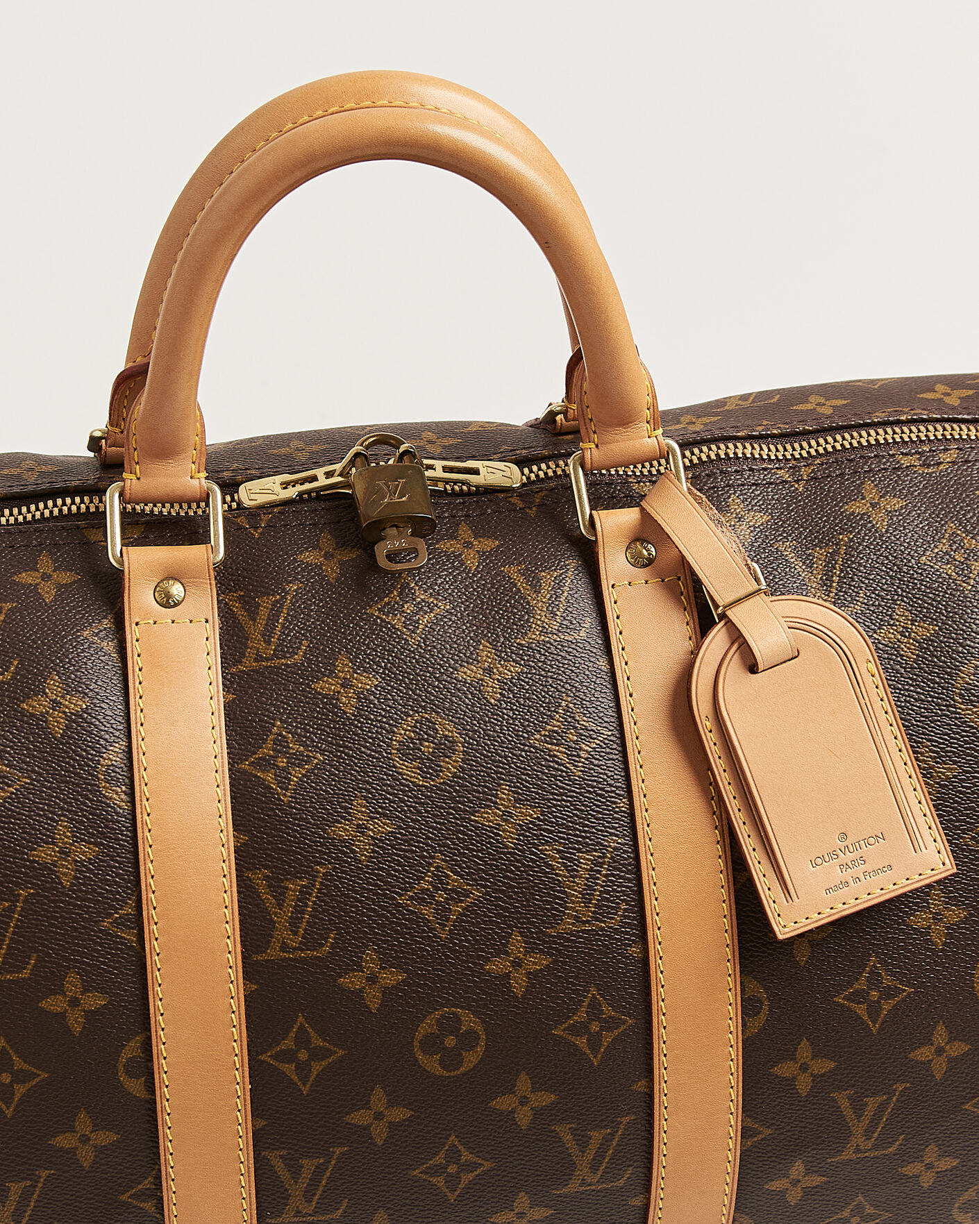 Homme | Pre-Owned & Vintage Bags | Louis Vuitton Pre-Owned | Keepall 50 Bandouliére Monogram