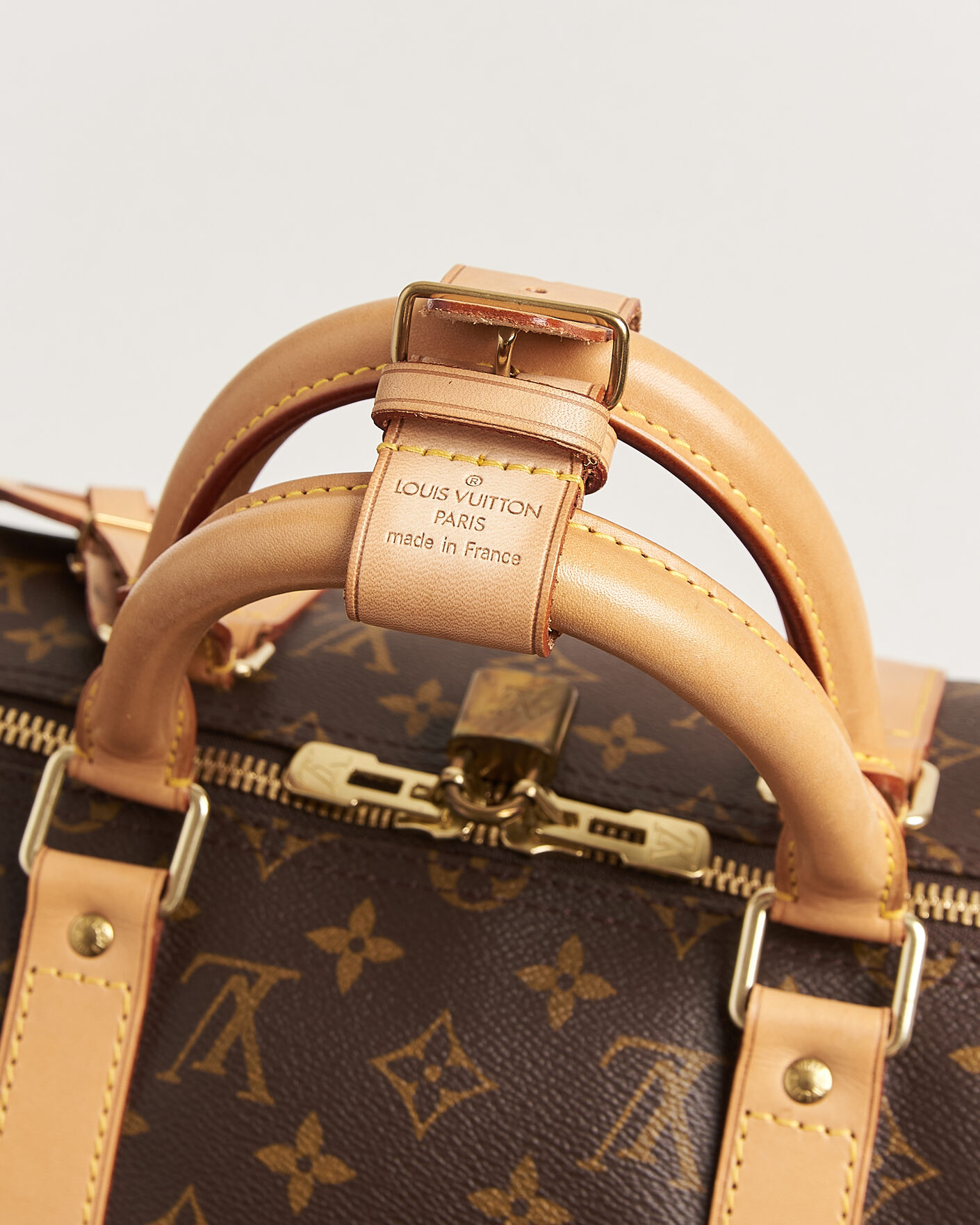 Homme | Pre-Owned & Vintage Bags | Louis Vuitton Pre-Owned | Keepall 50 Bandouliére Monogram