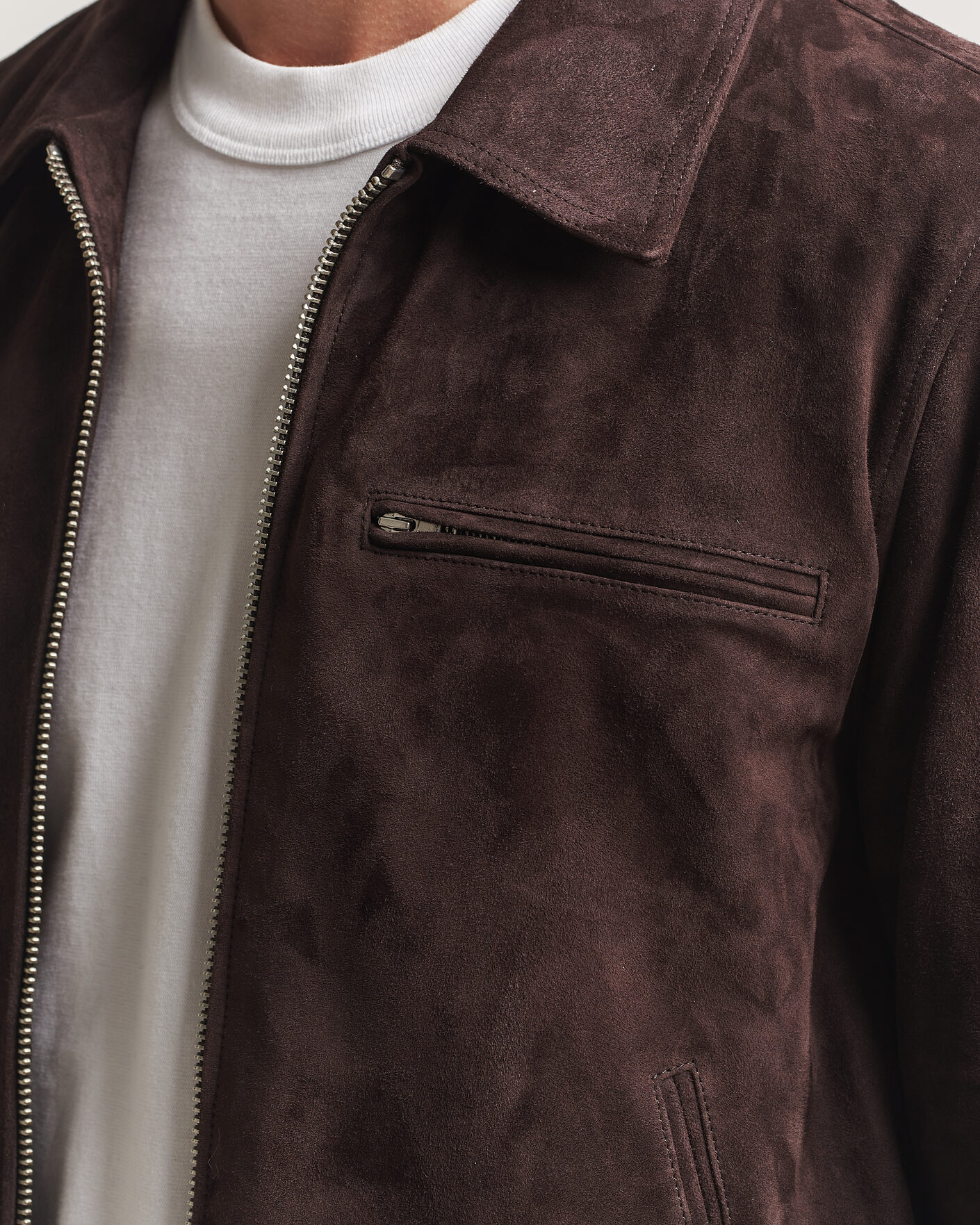 Homme | Manteaux Et Vestes | NN07 | Owen Suede Jacket Dusky Port