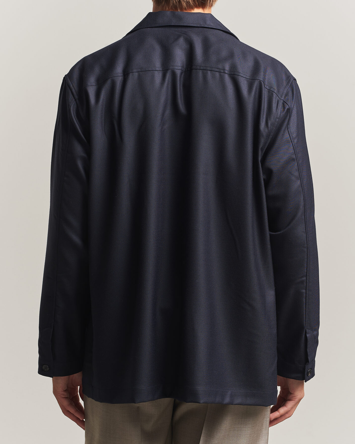 Homme | Manteaux Et Vestes | Brioni | Wool/Cashmere Shirt Jacket Navy