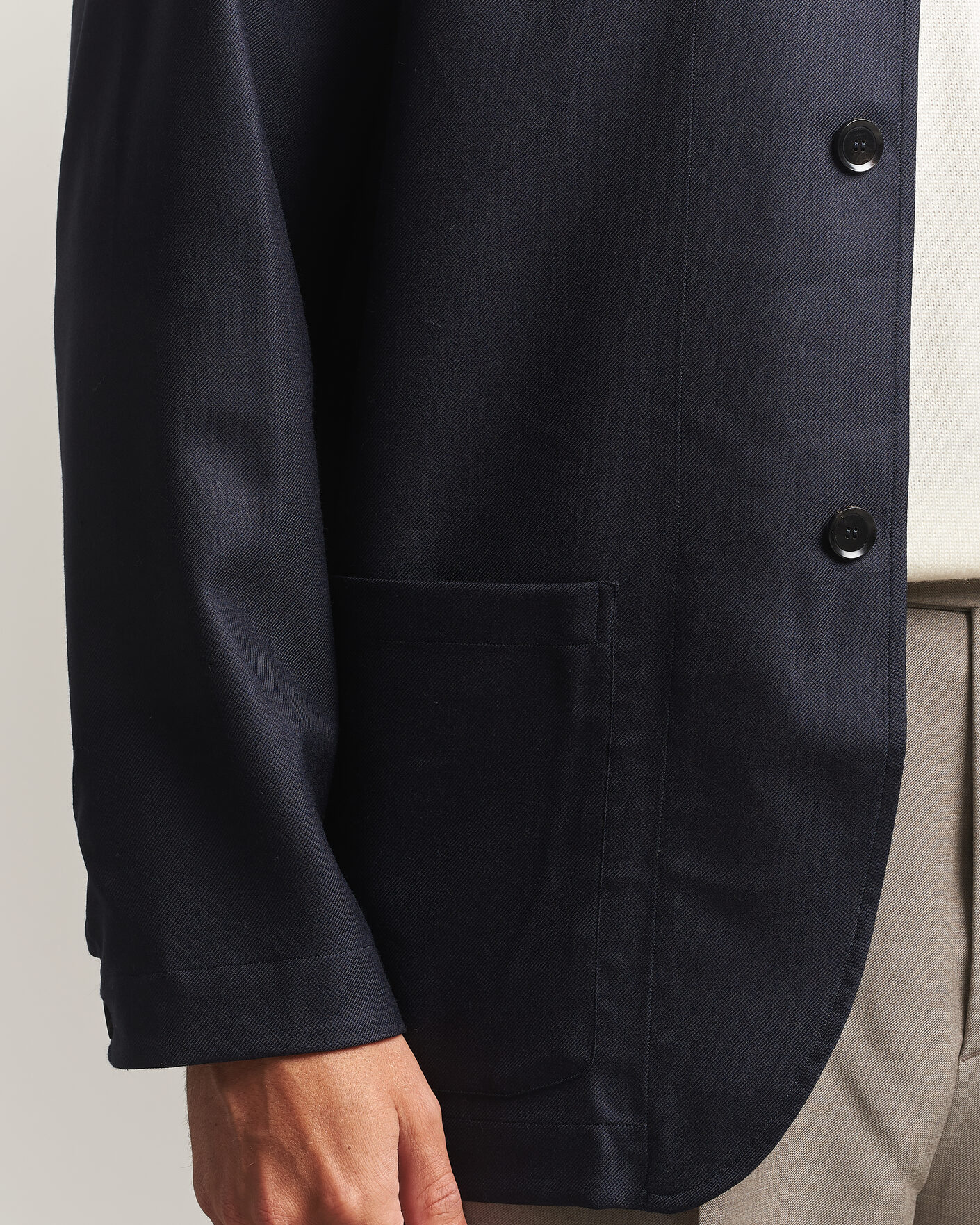 Homme | Manteaux Et Vestes | Brioni | Wool/Cashmere Shirt Jacket Navy
