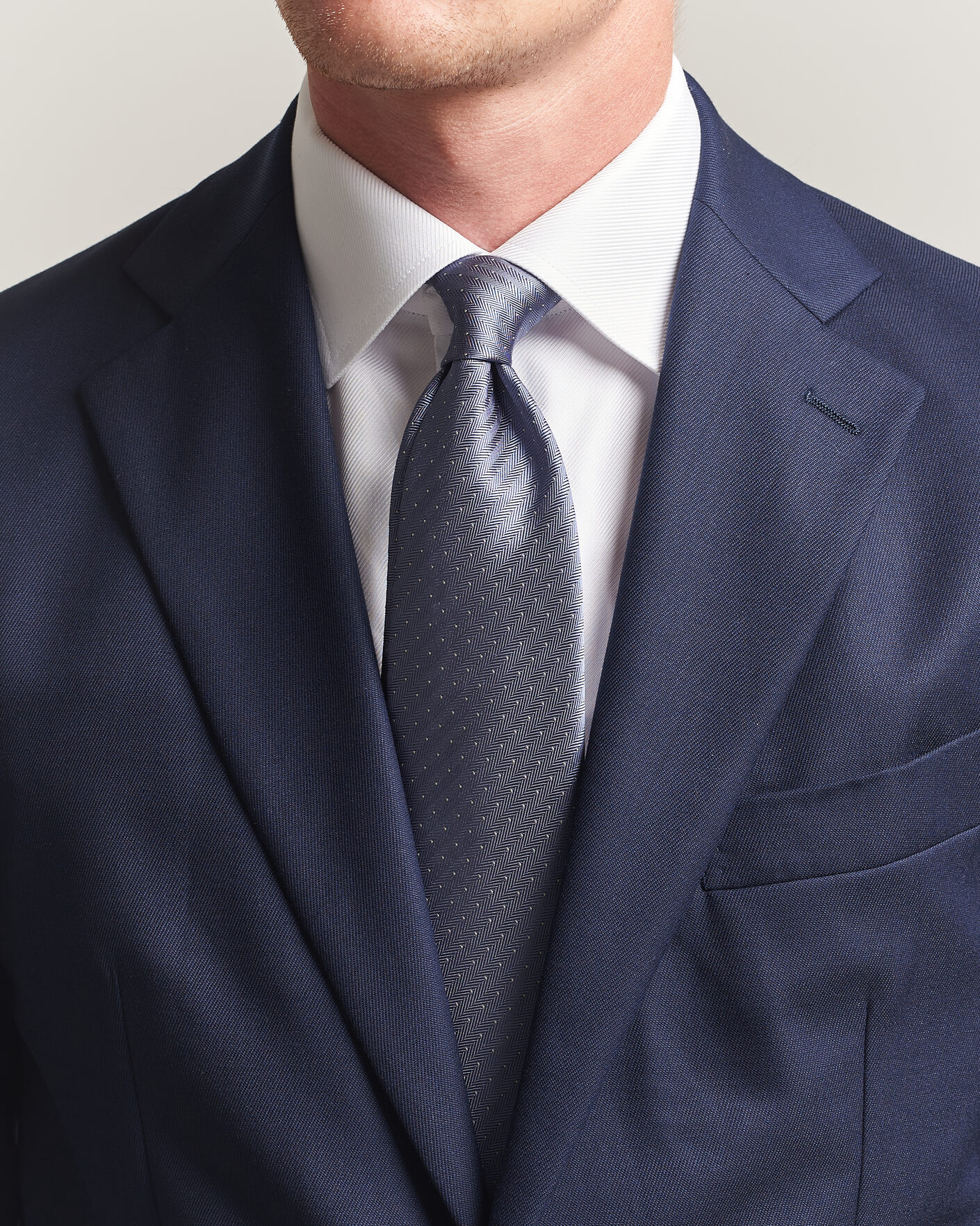 Homme | Cravates | Brioni | Jacquard Dot Silk Tie Light Blue