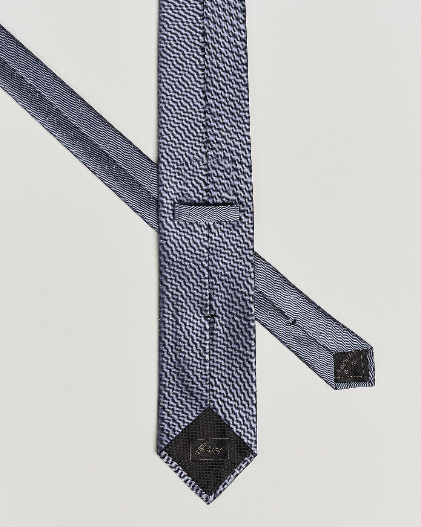 Homme | Cravates | Brioni | Jacquard Dot Silk Tie Light Blue