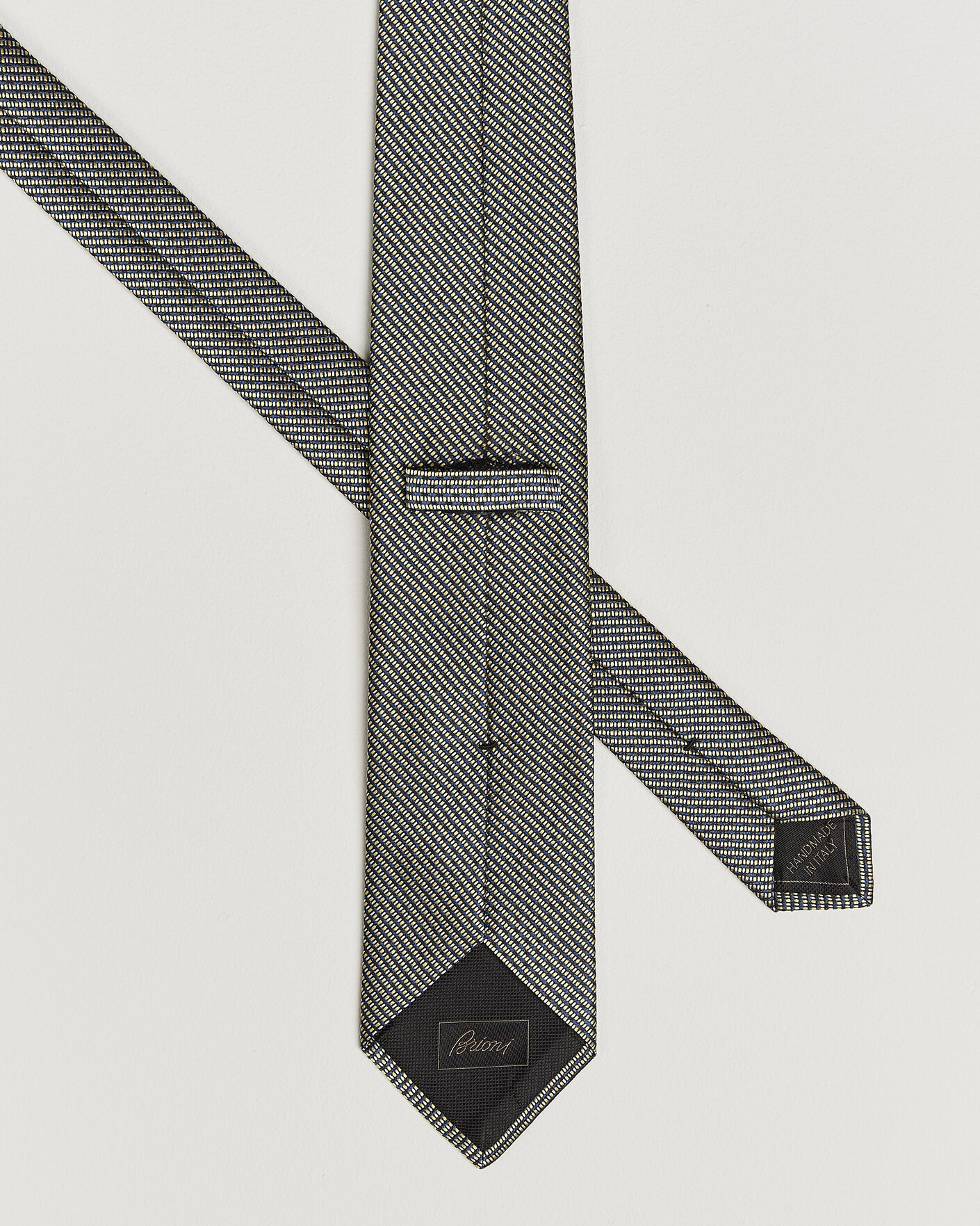 Homme | Cravates | Brioni | Jacquard Silk Tie Yellow