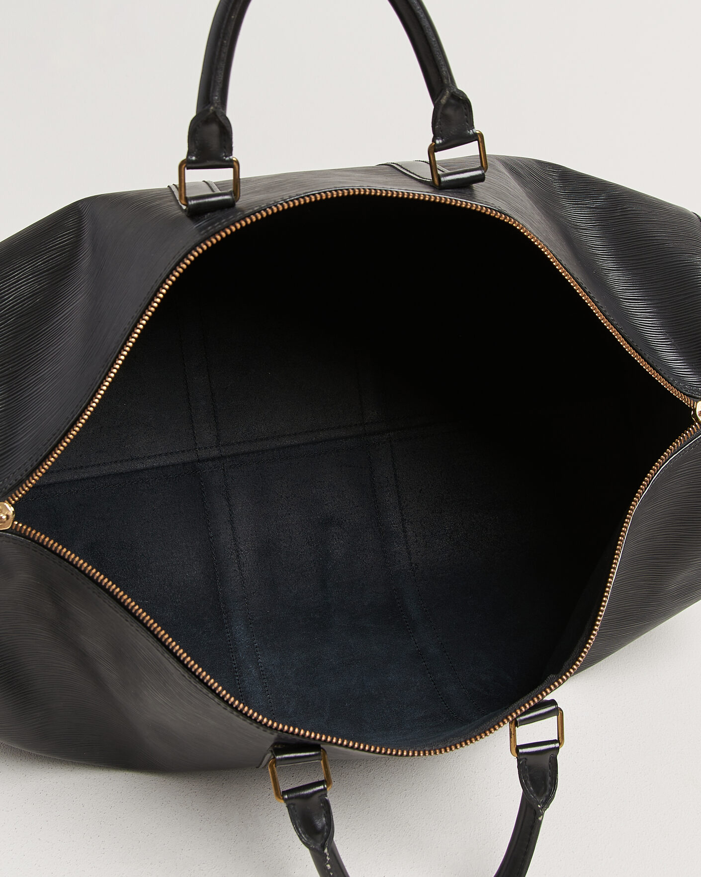 Homme | Pre-Owned & Vintage Bags | Louis Vuitton Pre-Owned | Keepall 55 Epi Leather Black