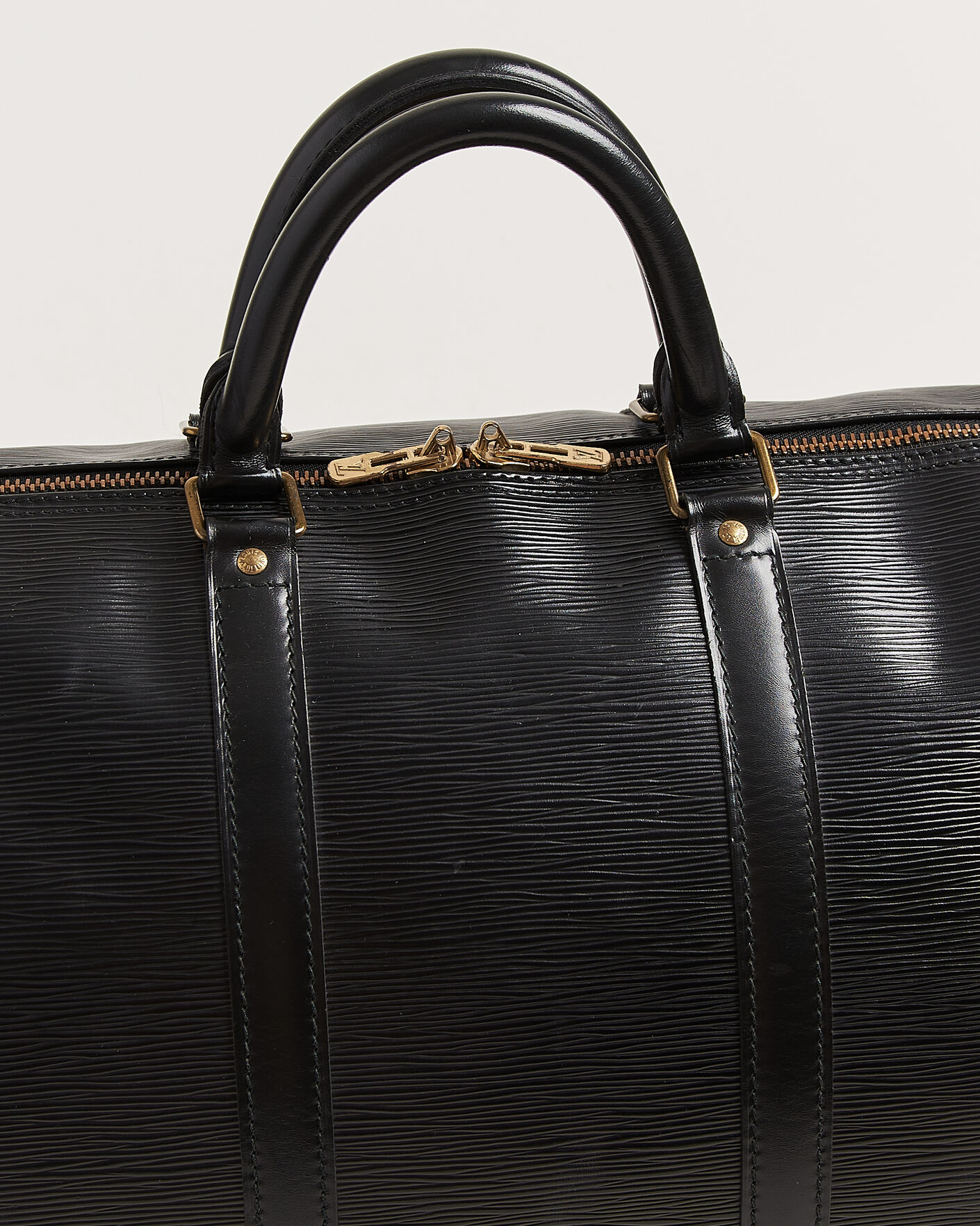 Homme | Pre-Owned & Vintage Bags | Louis Vuitton Pre-Owned | Keepall 55 Epi Leather Black