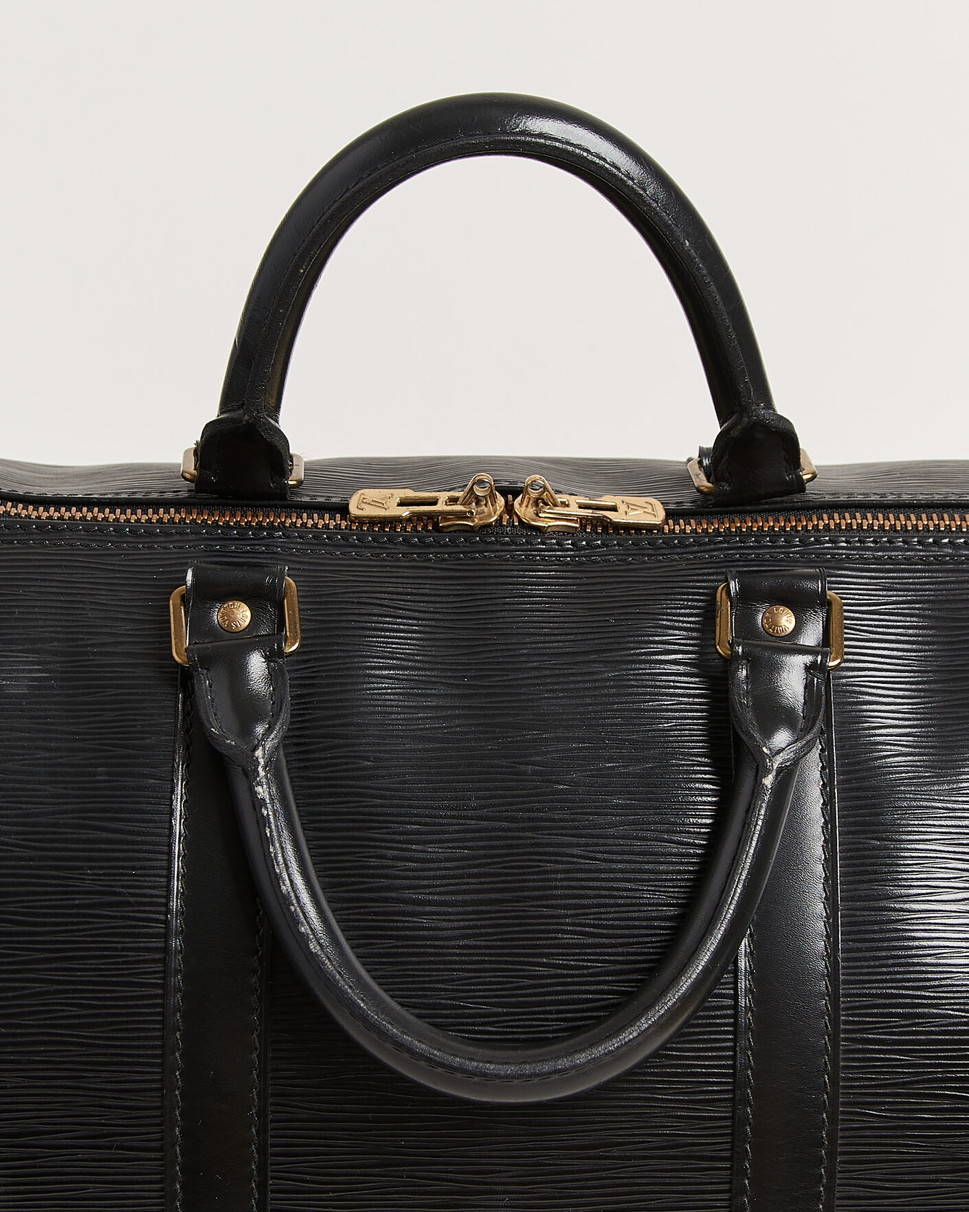 Homme | Pre-Owned & Vintage Bags | Louis Vuitton Pre-Owned | Keepall 55 Epi Leather Black
