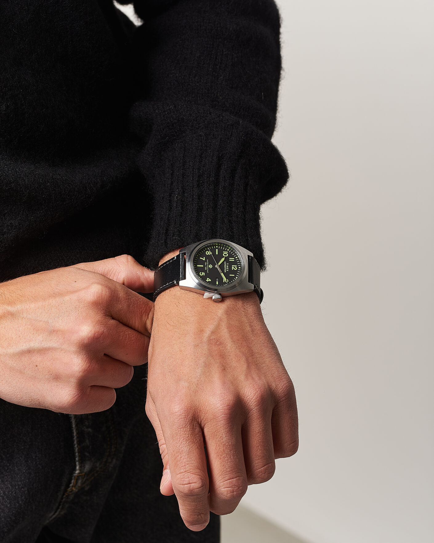 Homme | Timex Expedition North Capstone Leather Strap 39mm Black Dial | Timex | Expedition North Capstone Leather Strap 39mm Black Dial