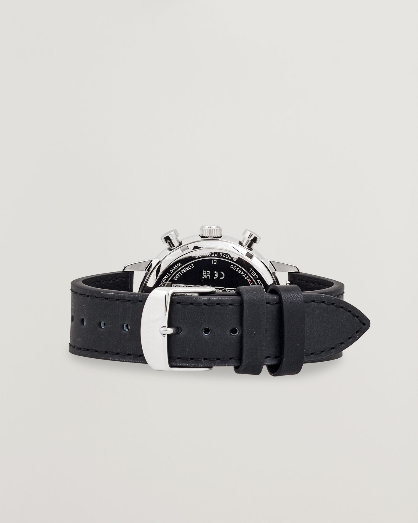 Homme | Timex Timex x Peanuts Chrono Cool Joe Leather 40mm Black Dial | Timex | x Peanuts Chrono Cool Joe Leather 40mm Black Dial