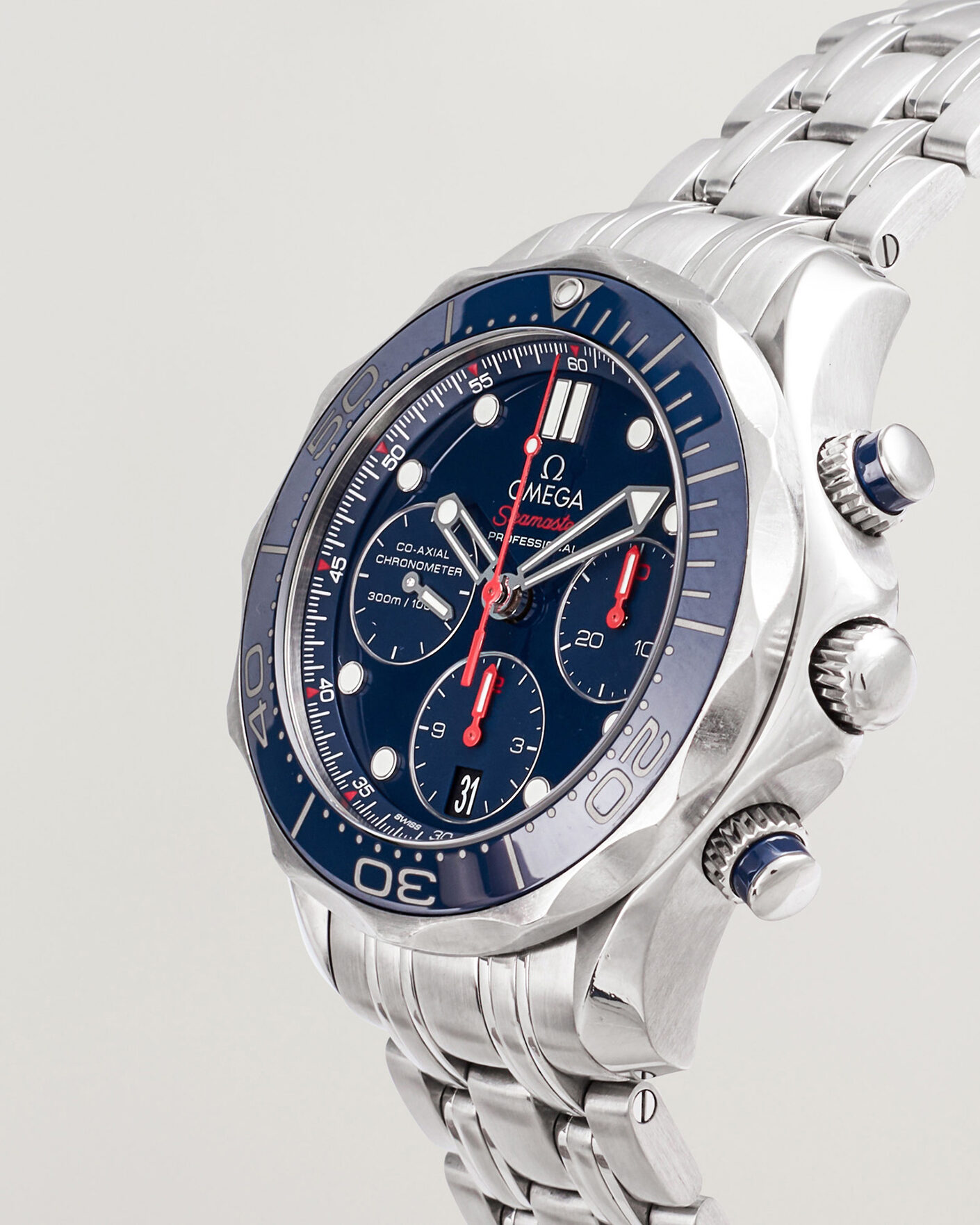 Homme | Pre-Owned & Vintage Watches | Omega Pre-Owned | Seamaster 300M Chrono