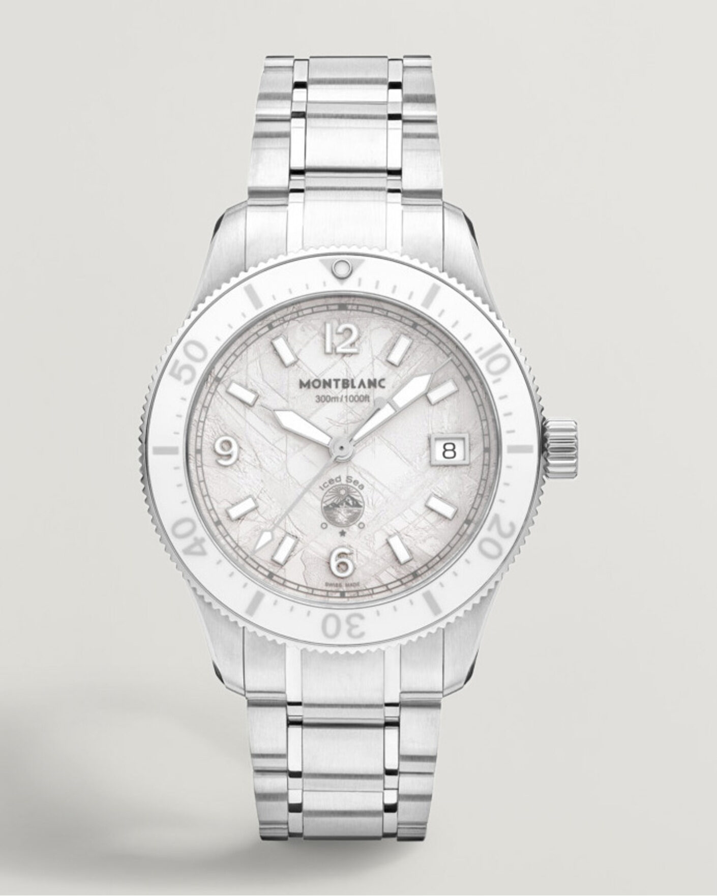 Homme | Montblanc Iced Sea Automatic Date 0 Oxygen White | Montblanc | Iced Sea Automatic Date 0 Oxygen White