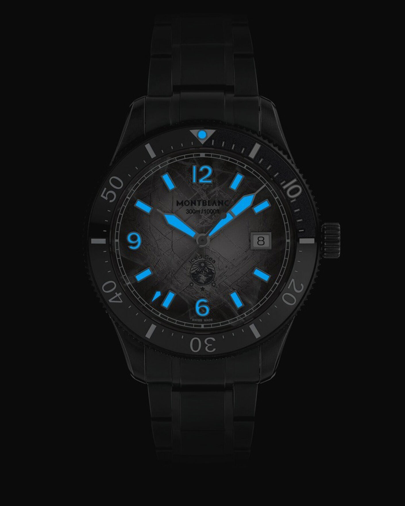 Homme | Montblanc Iced Sea Automatic Date 0 Oxygen Grey | Montblanc | Iced Sea Automatic Date 0 Oxygen Grey