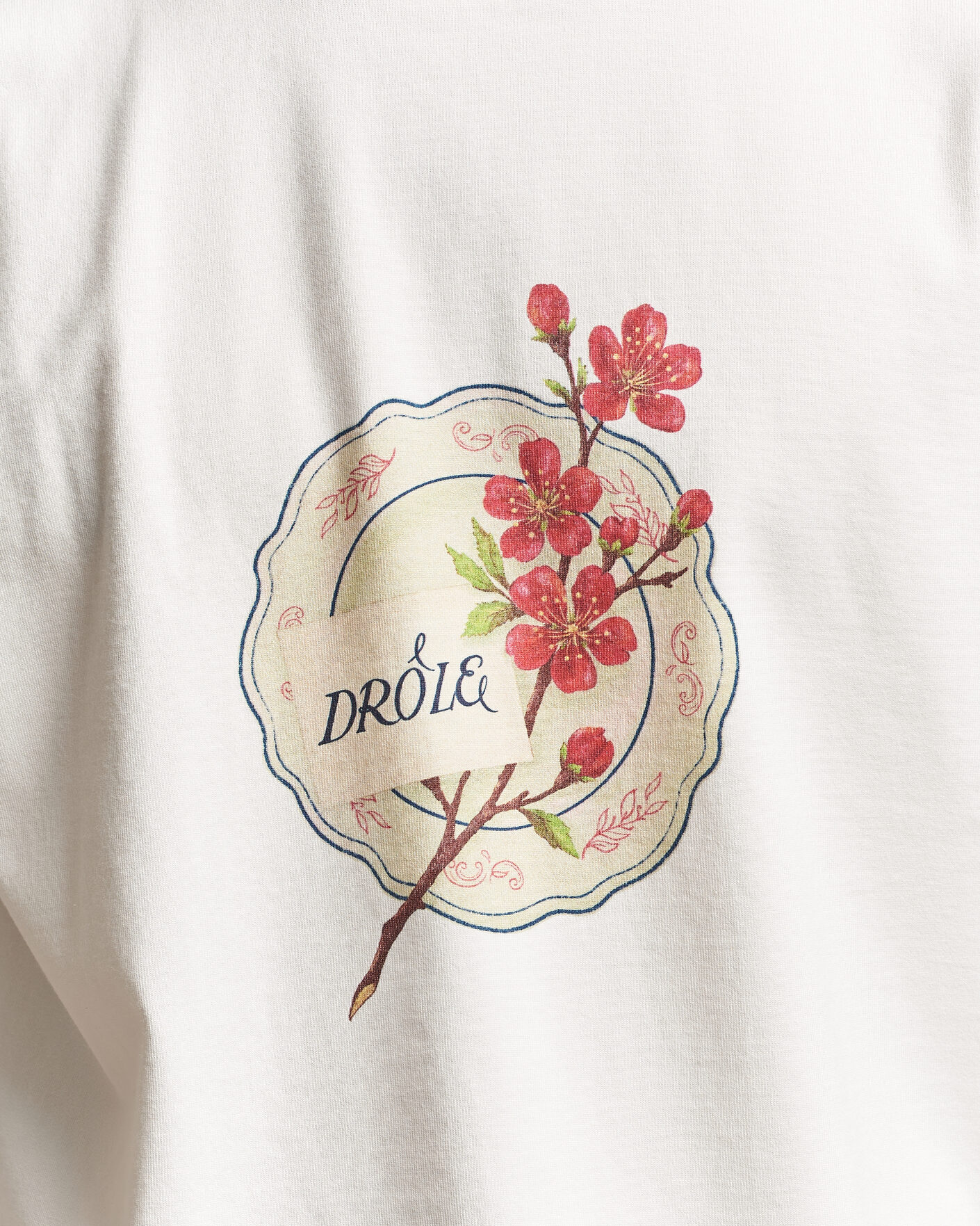 Homme | T-shirts | Drôle de Monsieur | Porcelaine T-shirt Off White