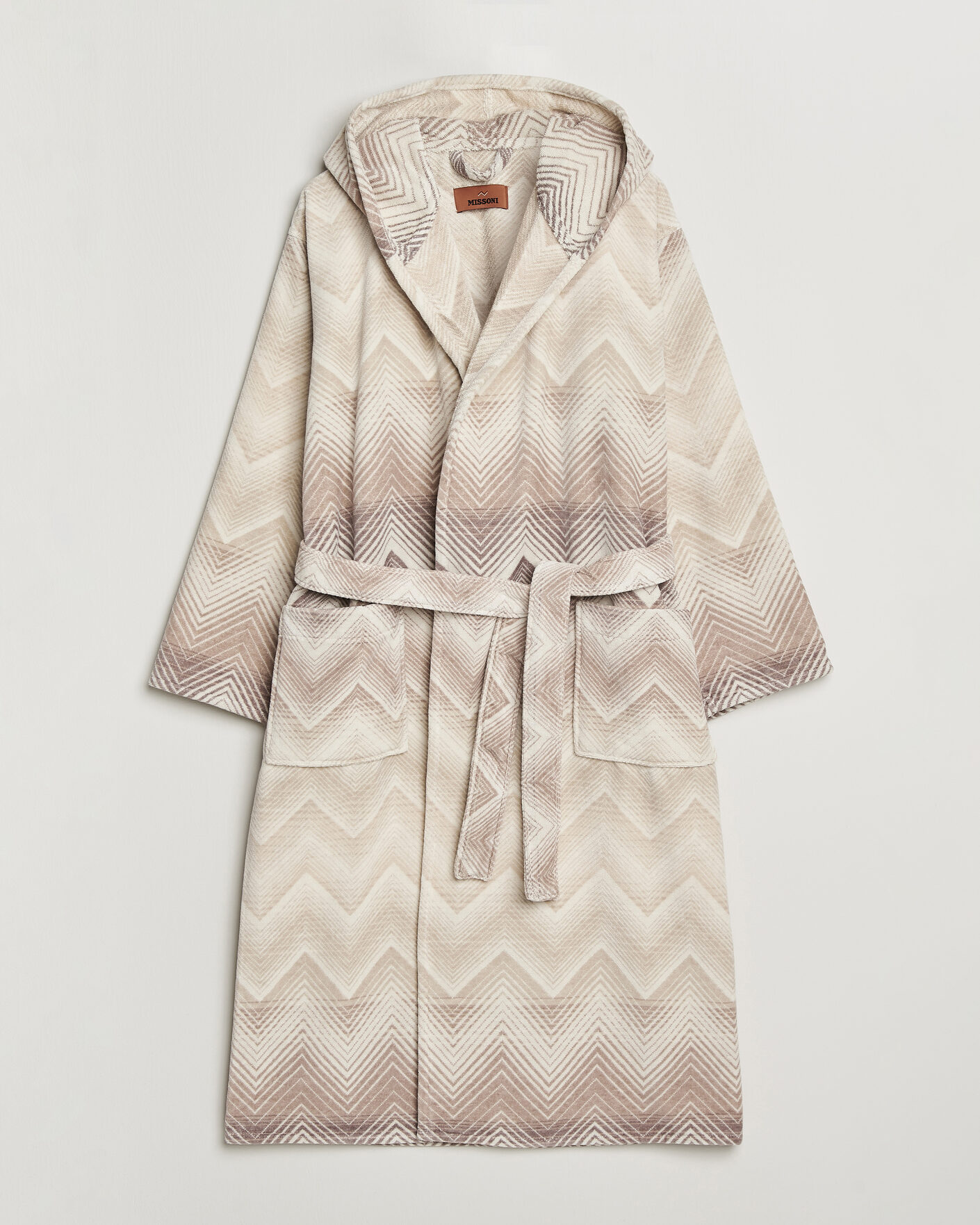 Homme | Peignoirs Et Pyjamas | Missoni Home | Marea Hooded Bathrobe Beige