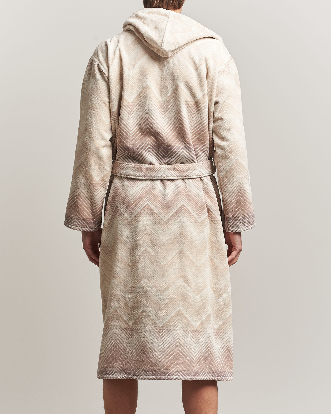 Homme | Peignoirs Et Pyjamas | Missoni Home | Marea Hooded Bathrobe Beige