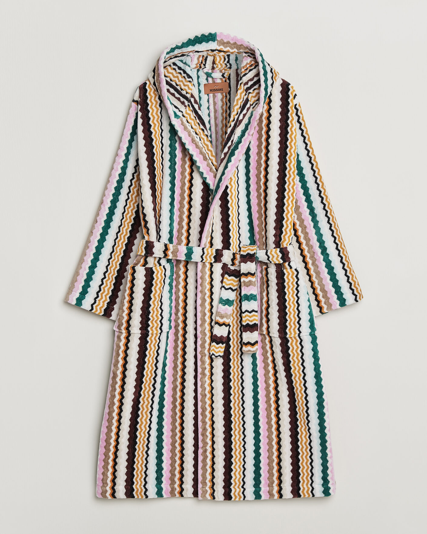 Homme | Peignoirs Et Pyjamas | Missoni Home | Aura Hooded Bathrobe Multi