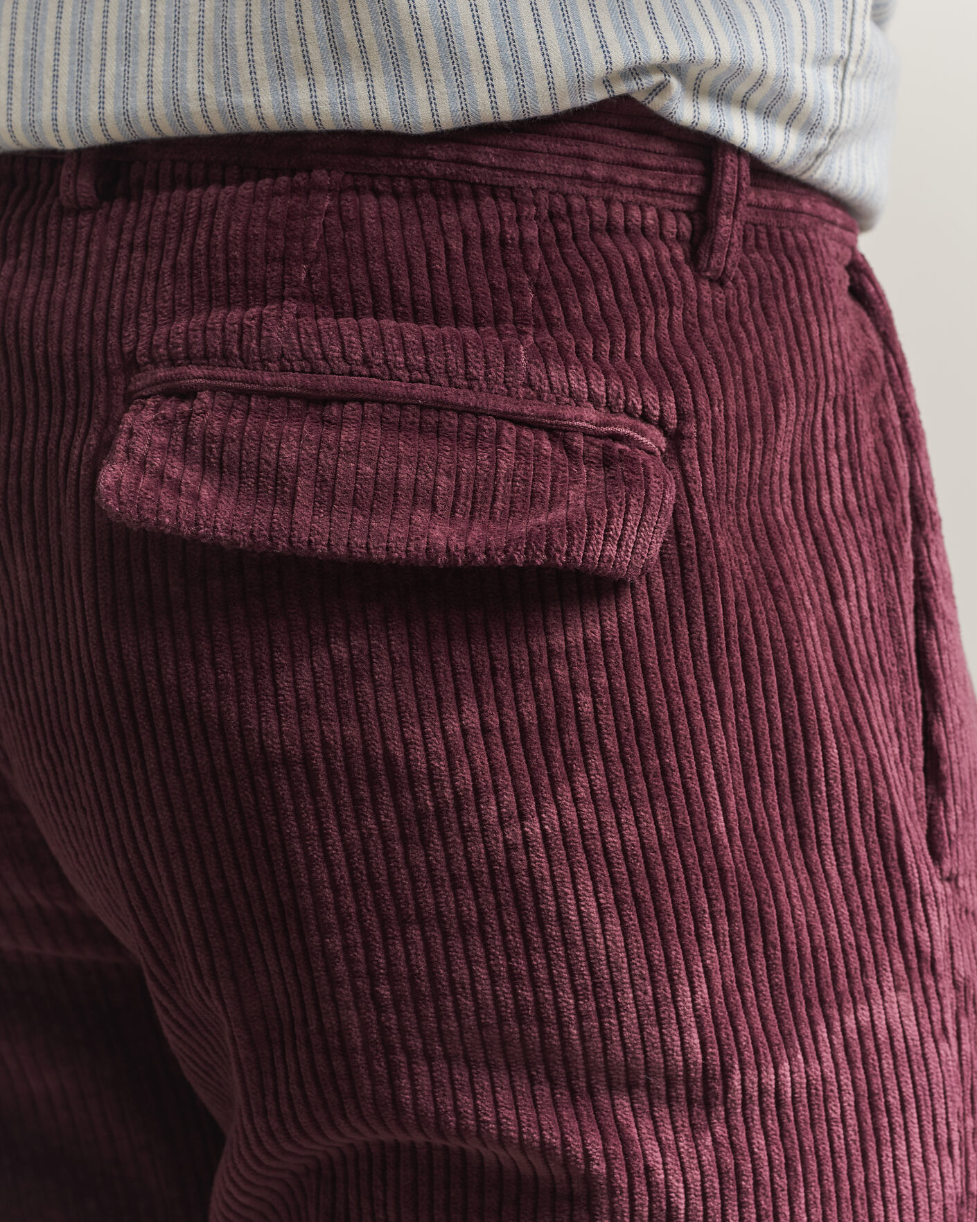 Homme | Pantalons | Massimo Alba | Ionio Pleated Corduroy Pants Rose Brown