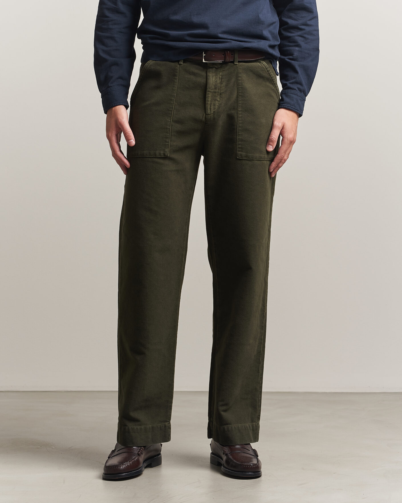 Homme | Pantalons | Massimo Alba | Regata Moleksine Pants Forest Night