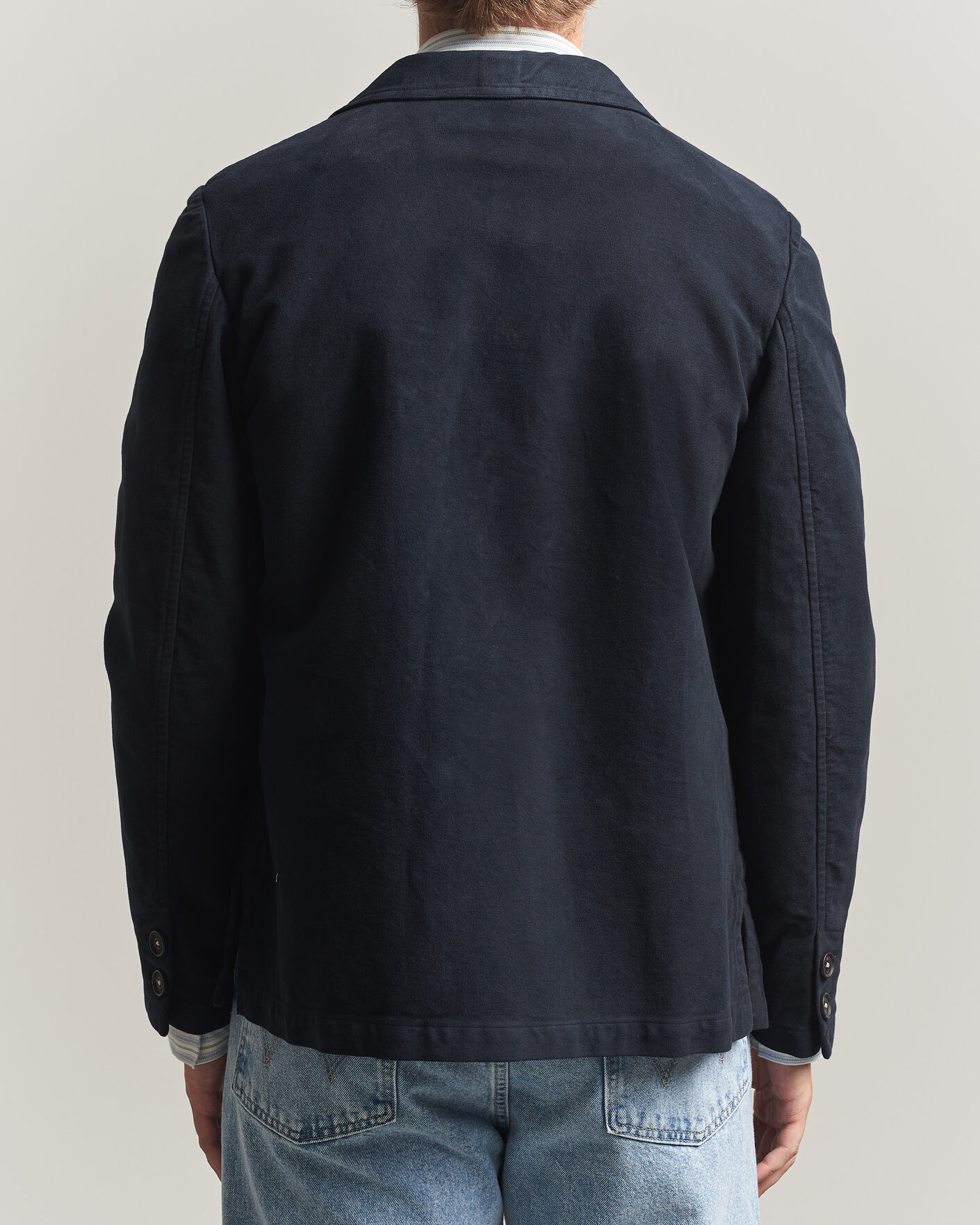 Homme | Blazers | Massimo Alba | Baglietto Moleskine Jacket Navy