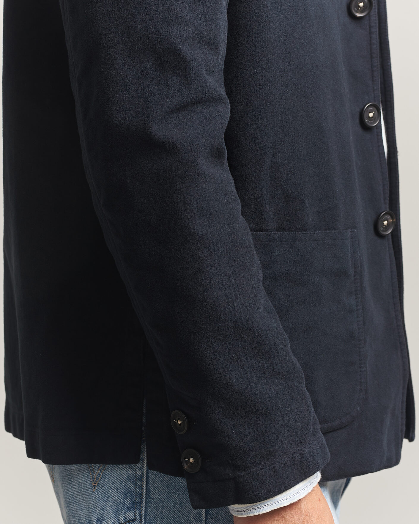 Homme | Blazers | Massimo Alba | Baglietto Moleskine Jacket Navy