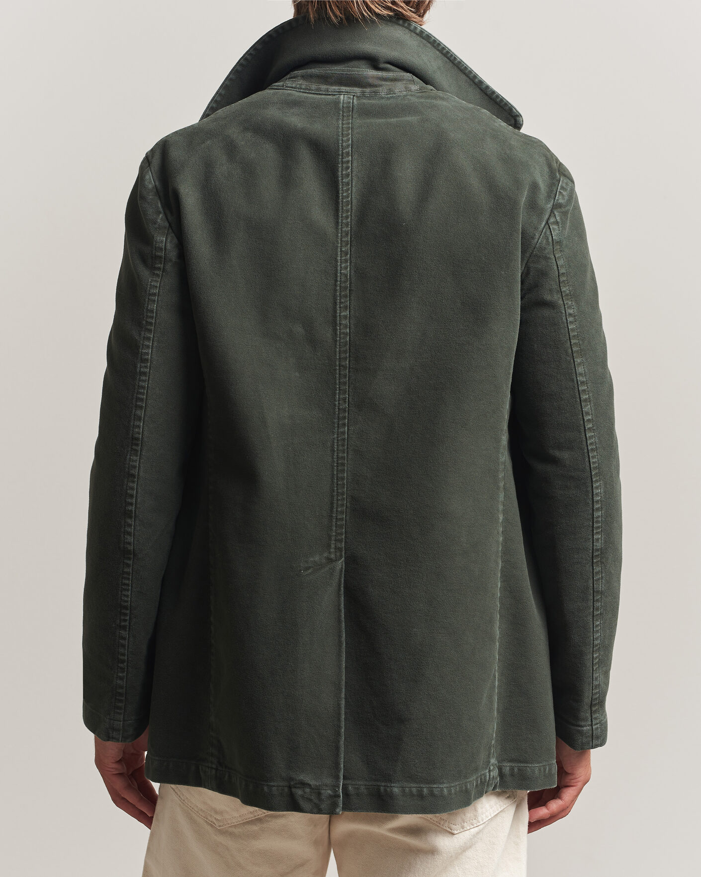 Homme | Manteaux Et Vestes | Massimo Alba | Moleskine Peacoat Forest Night