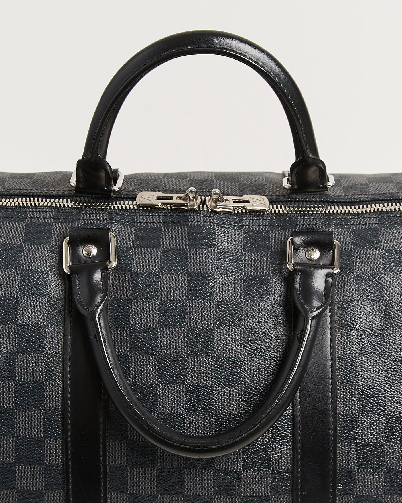 Homme | Pre-Owned & Vintage Bags | Louis Vuitton Pre-Owned | Keepall 55 Bandouliére Damier Graphite