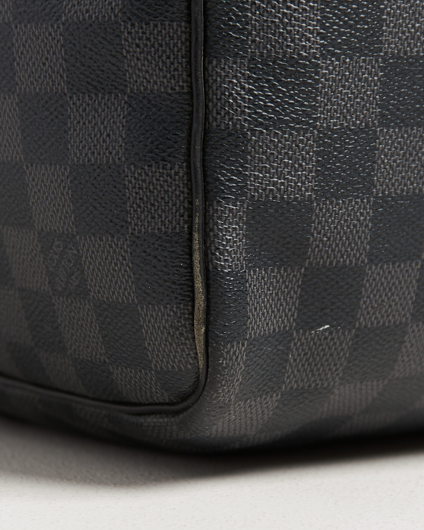 Homme | Pre-Owned & Vintage Bags | Louis Vuitton Pre-Owned | Keepall 55 Bandouliére Damier Graphite