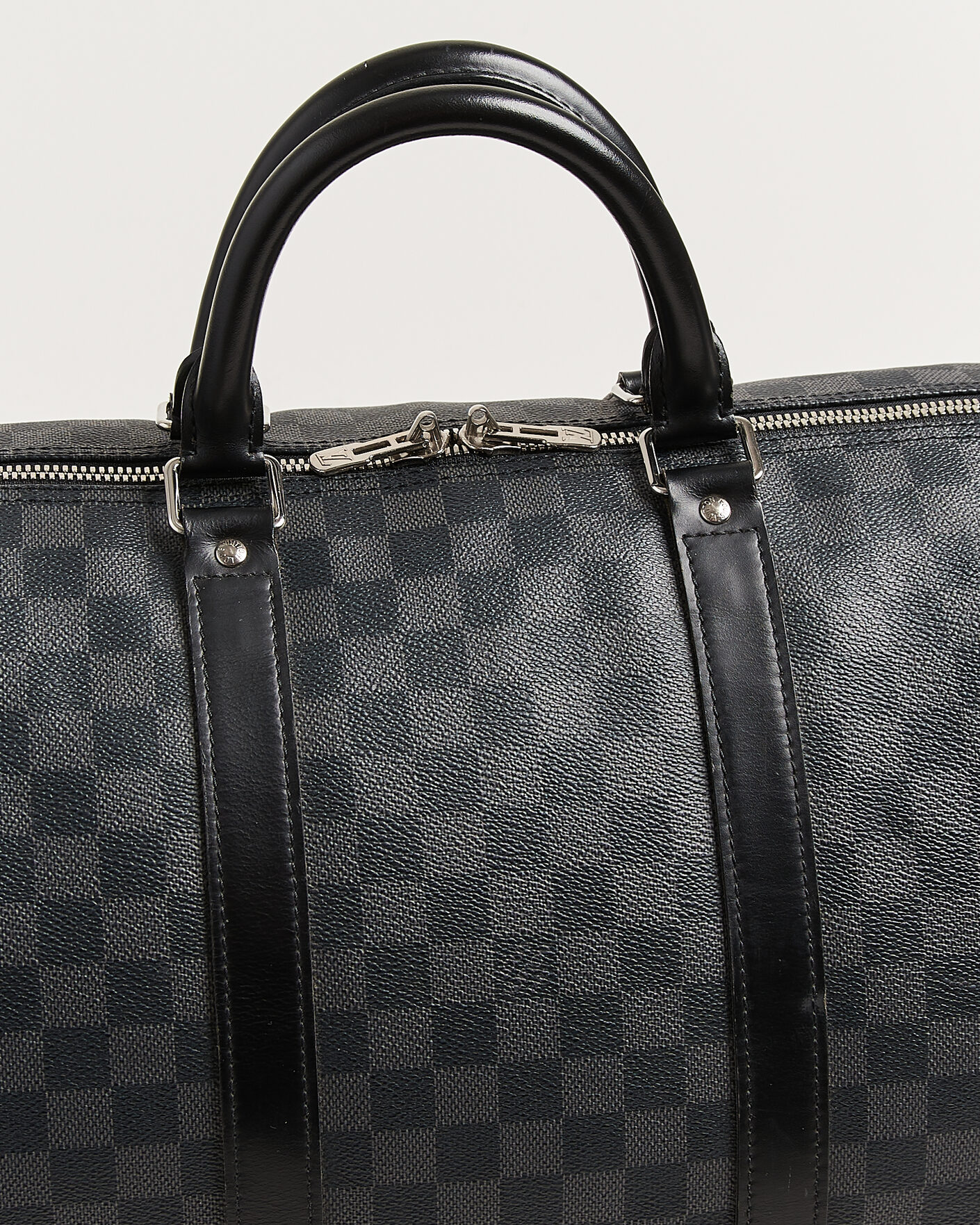 Homme | Pre-Owned & Vintage Bags | Louis Vuitton Pre-Owned | Keepall 55 Bandouliére Damier Graphite