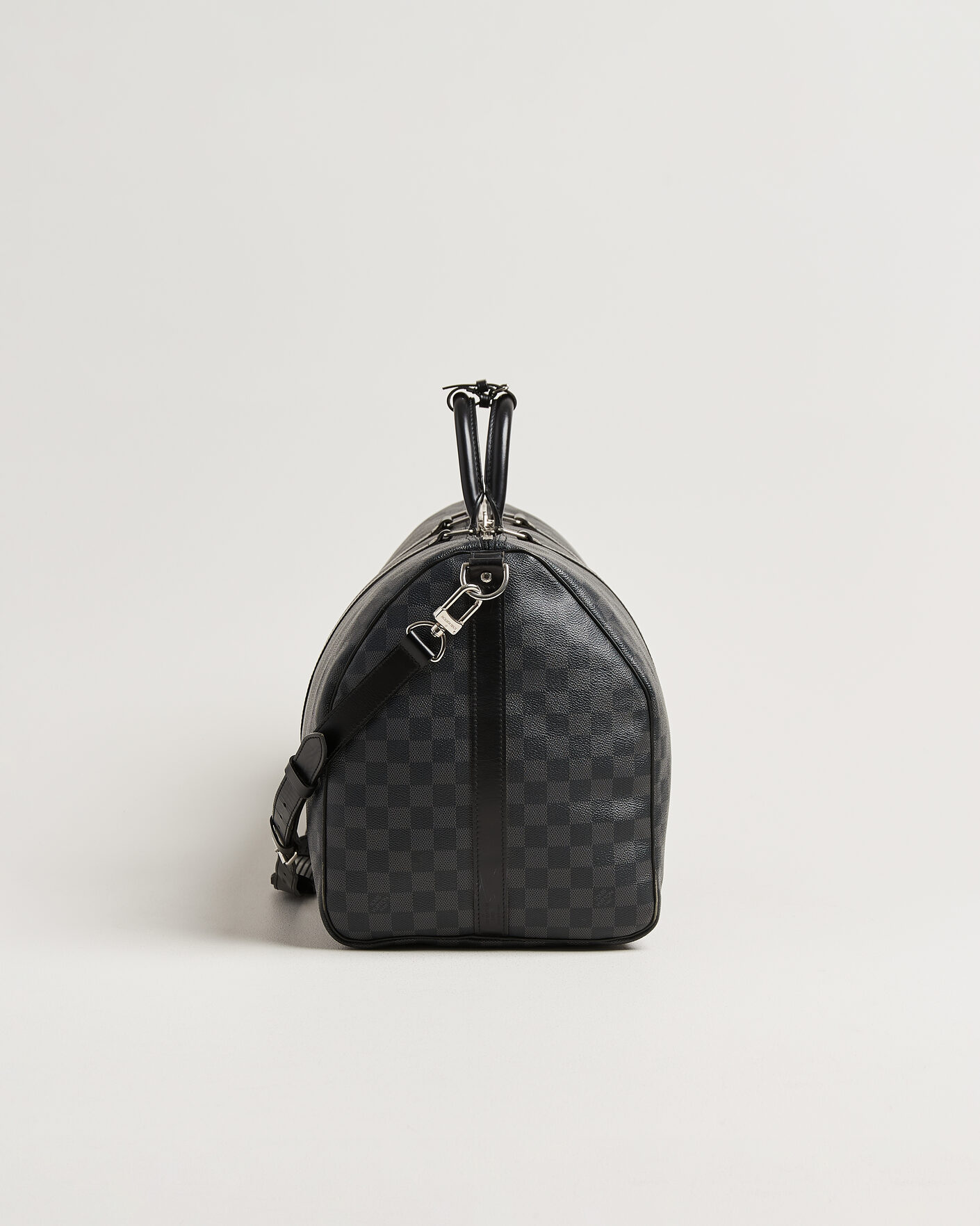 Homme | Pre-Owned & Vintage Bags | Louis Vuitton Pre-Owned | Keepall 55 Bandouliére Damier Graphite