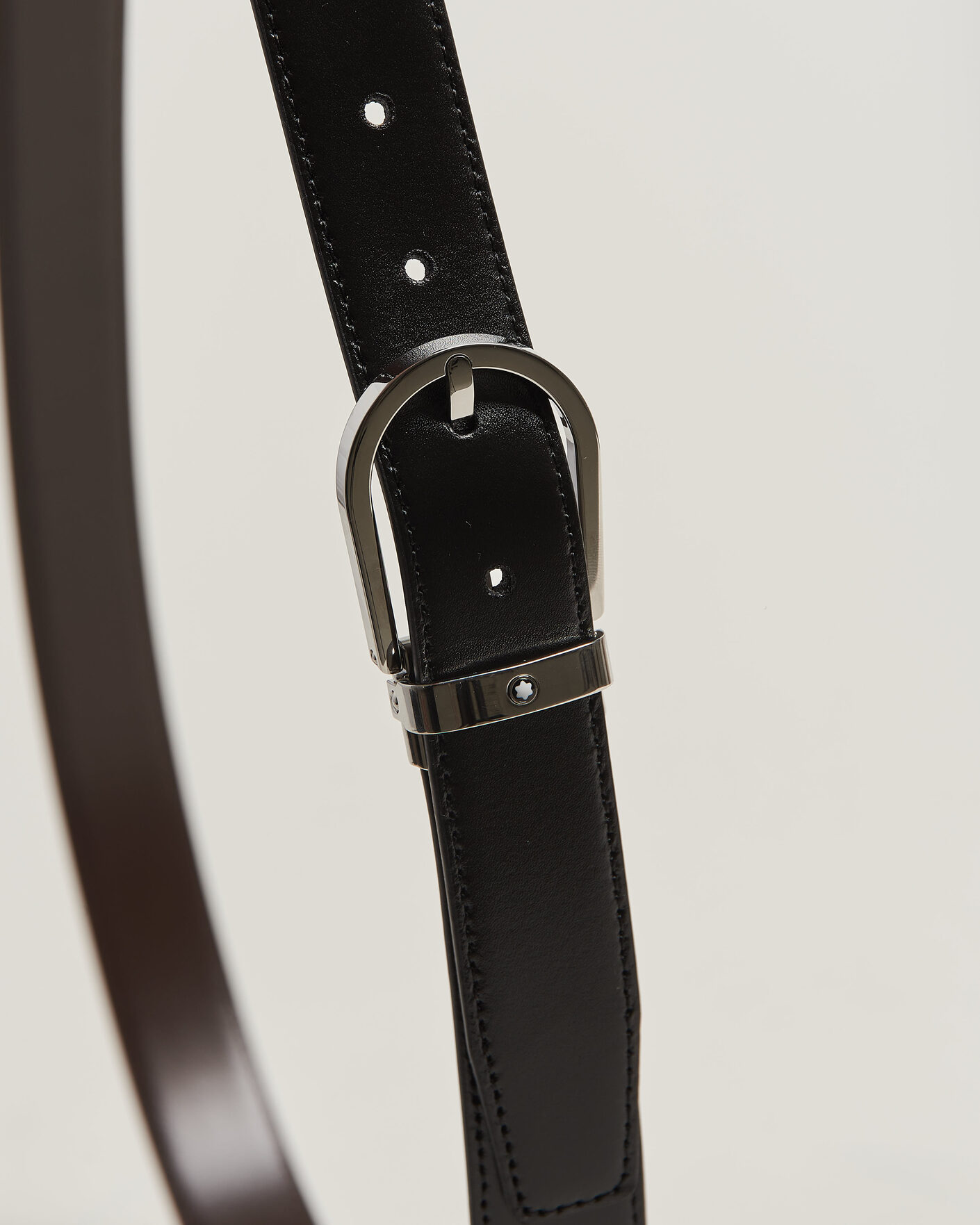 Homme | Ceintures | Montblanc | Meisterstück Horseshoe 30mm Reversible Belt Black/Brown