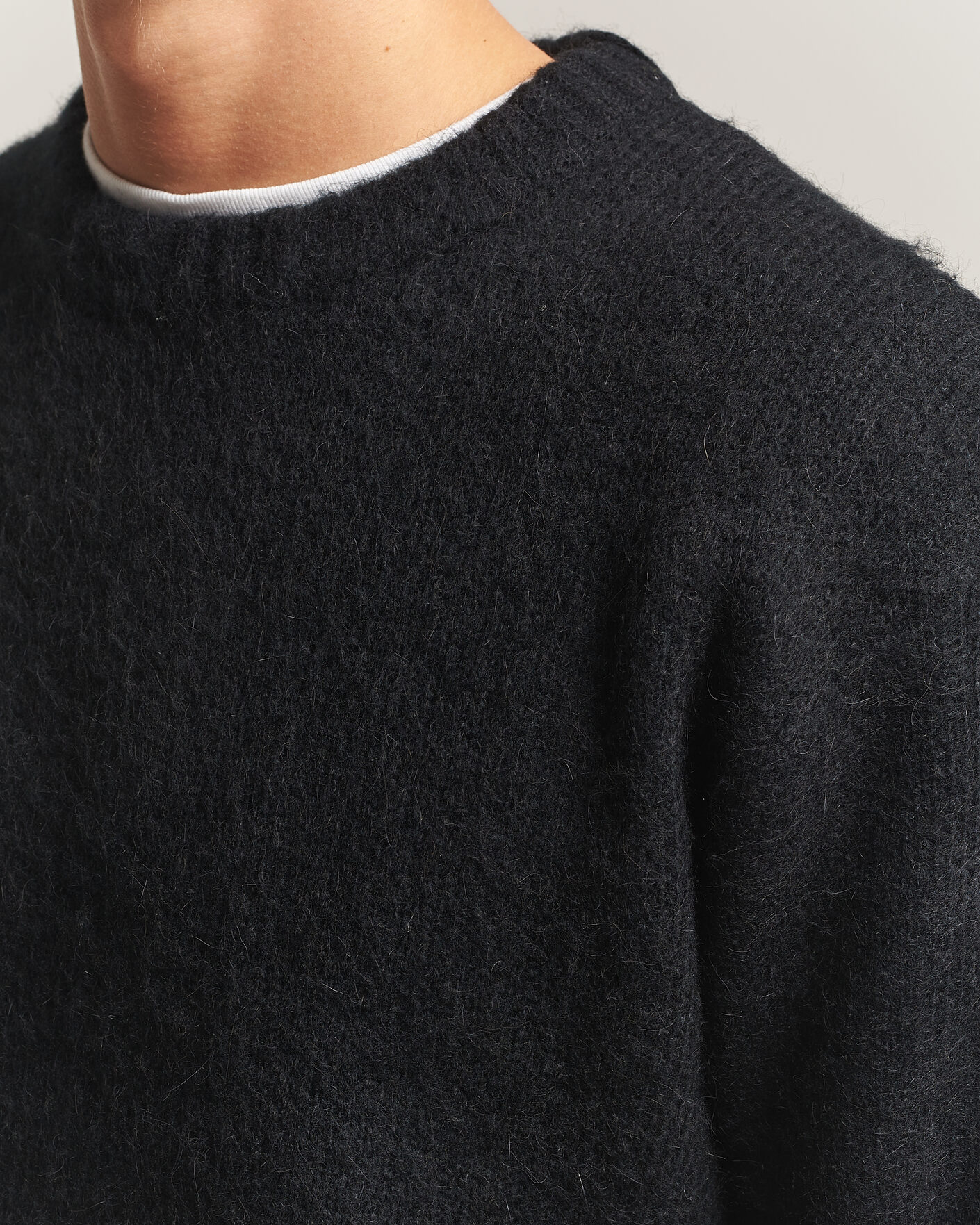 Homme | Pulls Et Tricots | Carhartt WIP | Merton Knitted Alpaca Sweater Black
