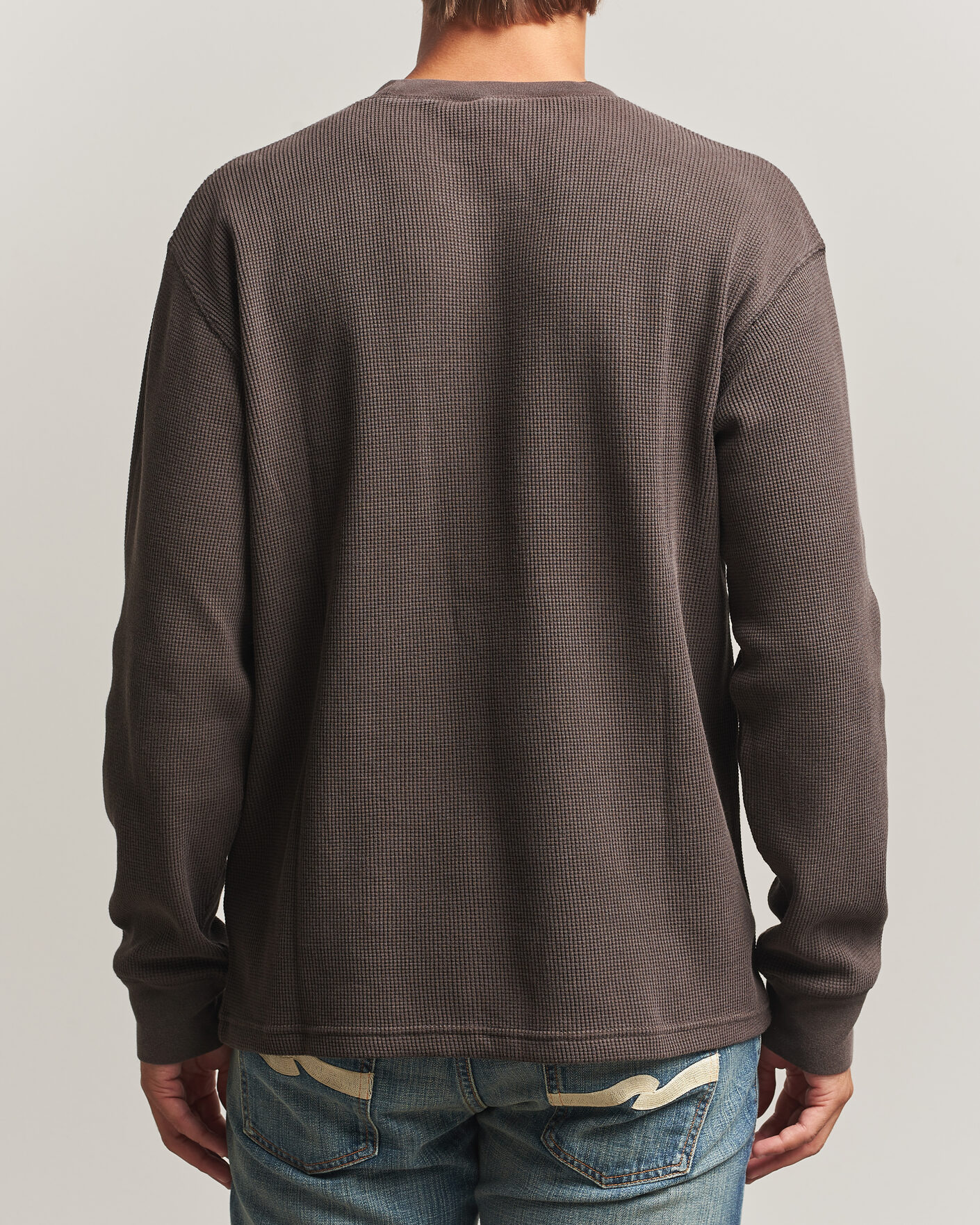 Homme | T-shirts | Carhartt WIP | Long Sleeve Waffle T-Shirt Tobacco
