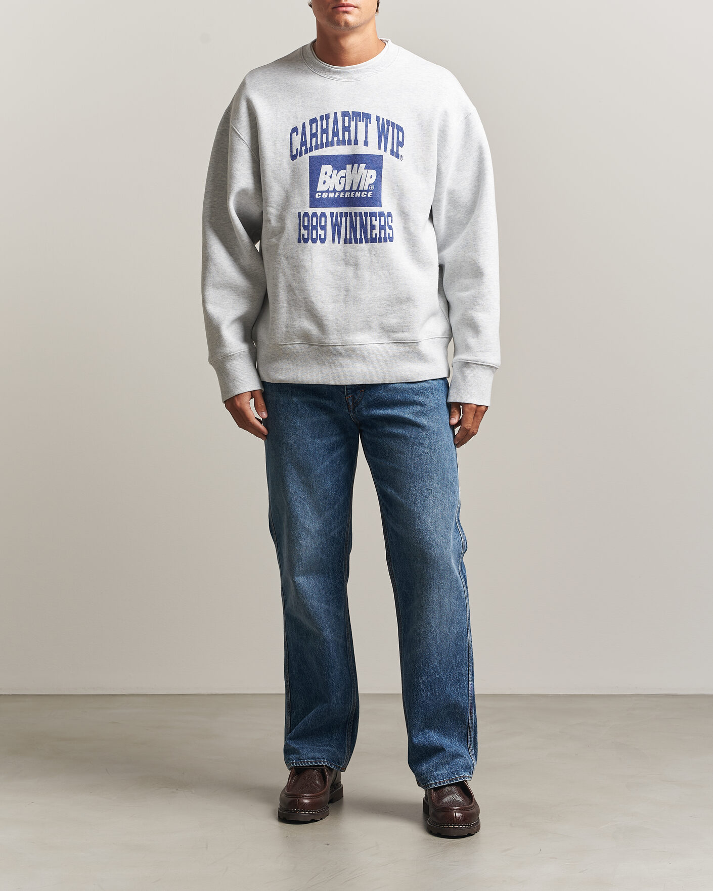 Homme | Pulls Et Tricots | Carhartt WIP | 1989 Winners Sweatshirt Ash Heather
