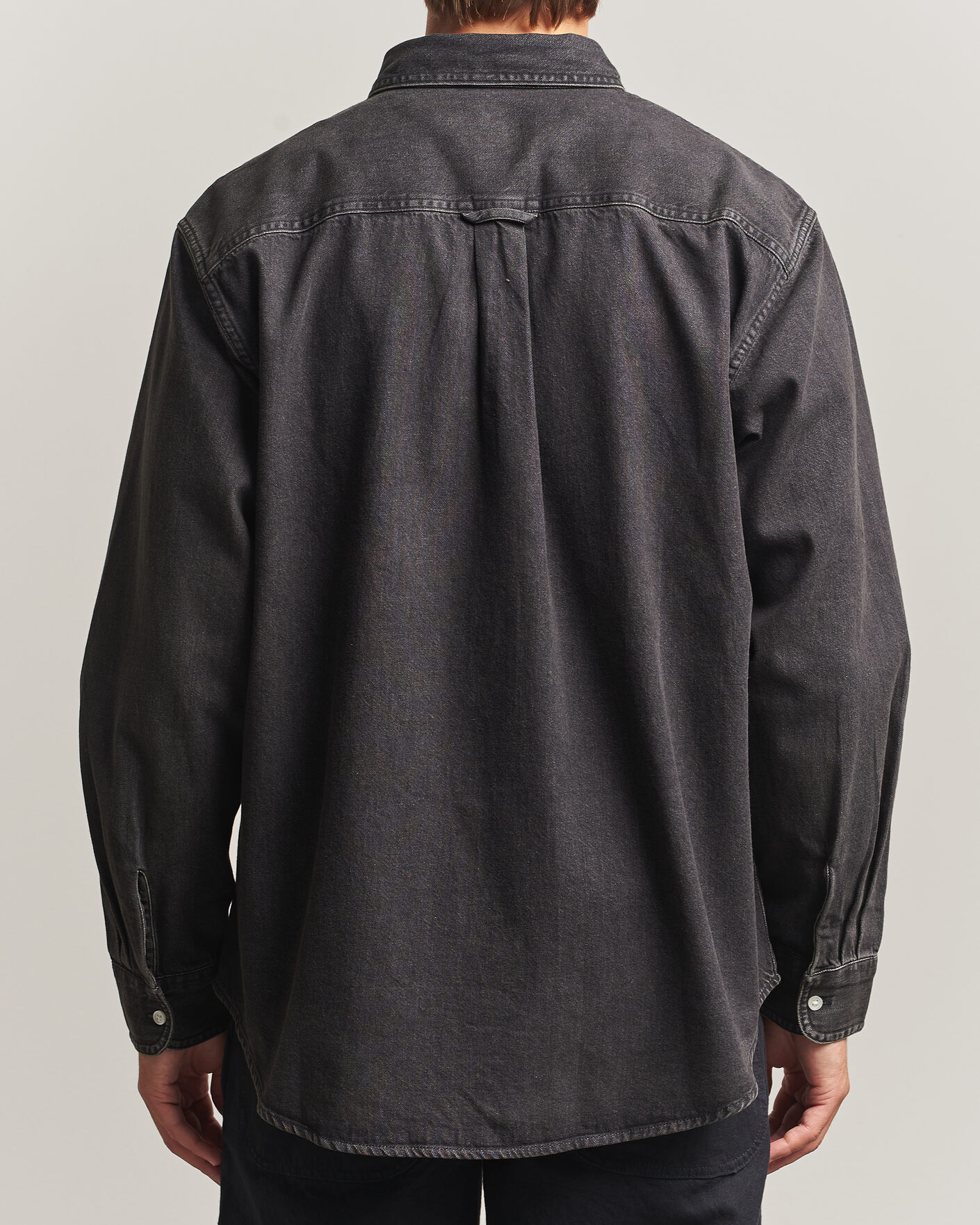 Homme | Chemises | Carhartt WIP | Lucas Denim Shirt Black