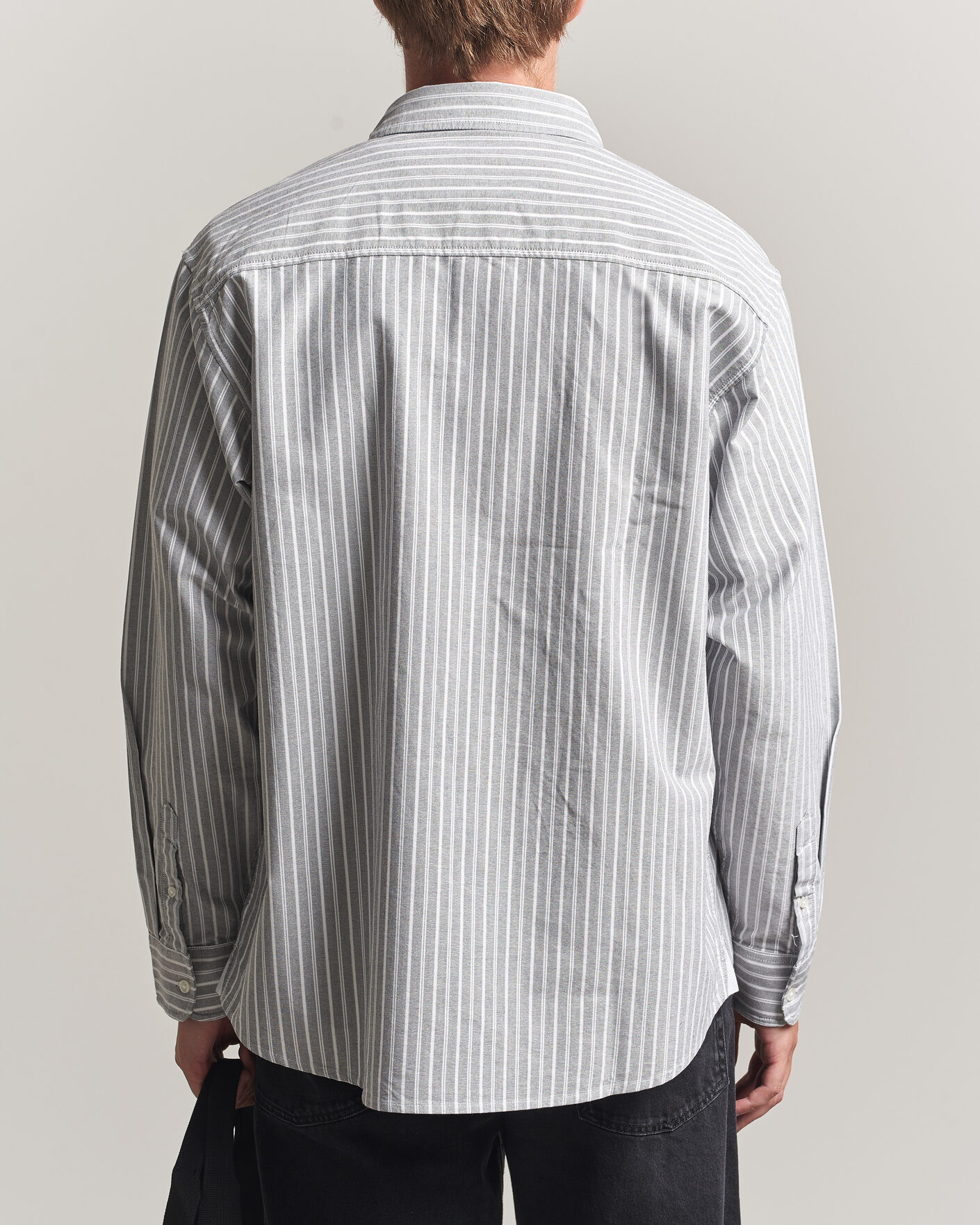 Homme | Chemises | Carhartt WIP | Canan Striped Oxford Shirt Black