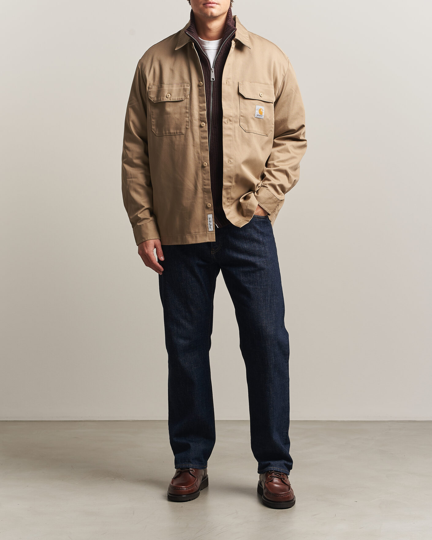 Homme | Chemises | Carhartt WIP | Craft Twill Shirt Leather