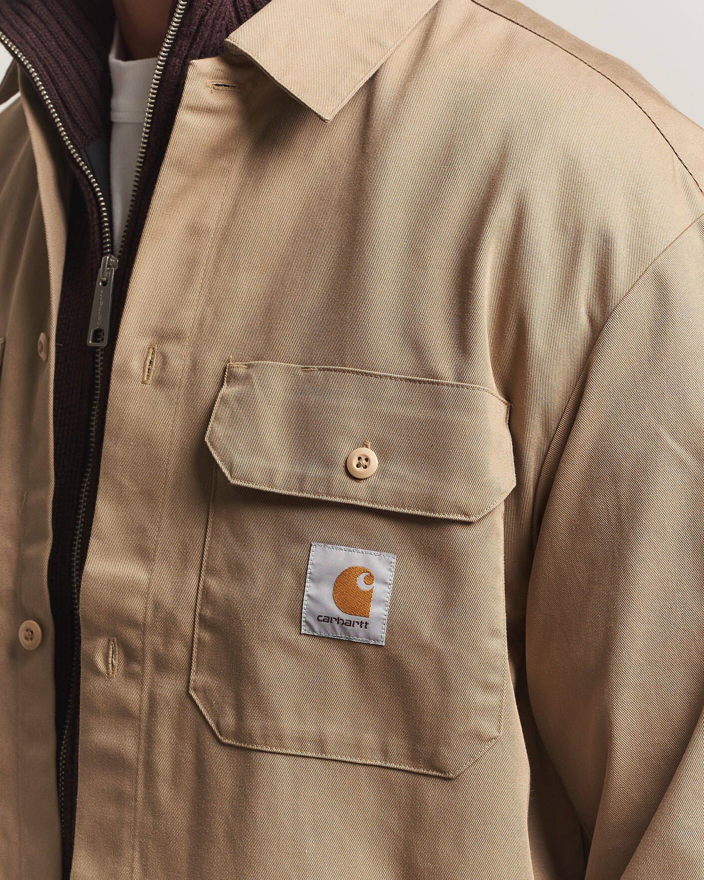 Homme | Chemises | Carhartt WIP | Craft Twill Shirt Leather