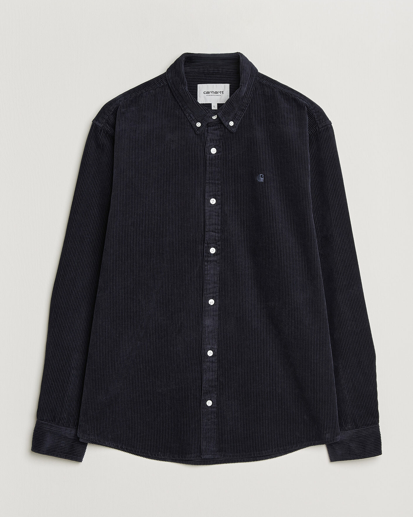 Homme | Chemises | Carhartt WIP | Madison Cord Shirt Dark Navy