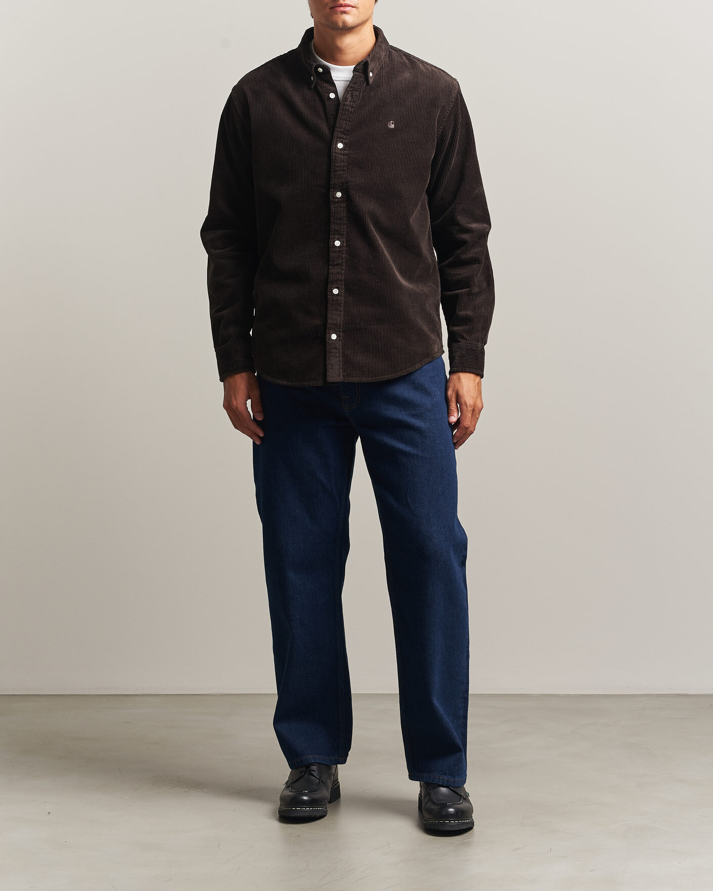 Homme | Chemises | Carhartt WIP | Madison Cord Shirt Tobacco