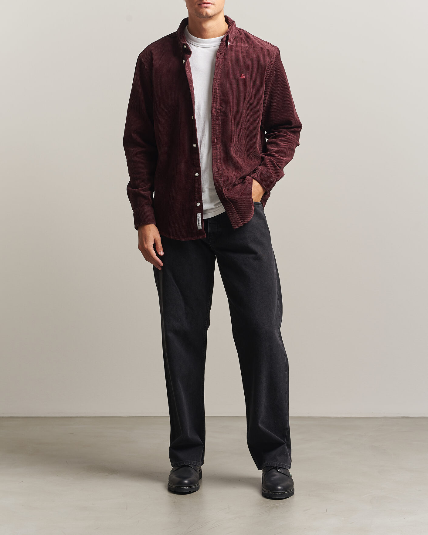 Homme | Chemises | Carhartt WIP | Madison Cord Shirt Amarone