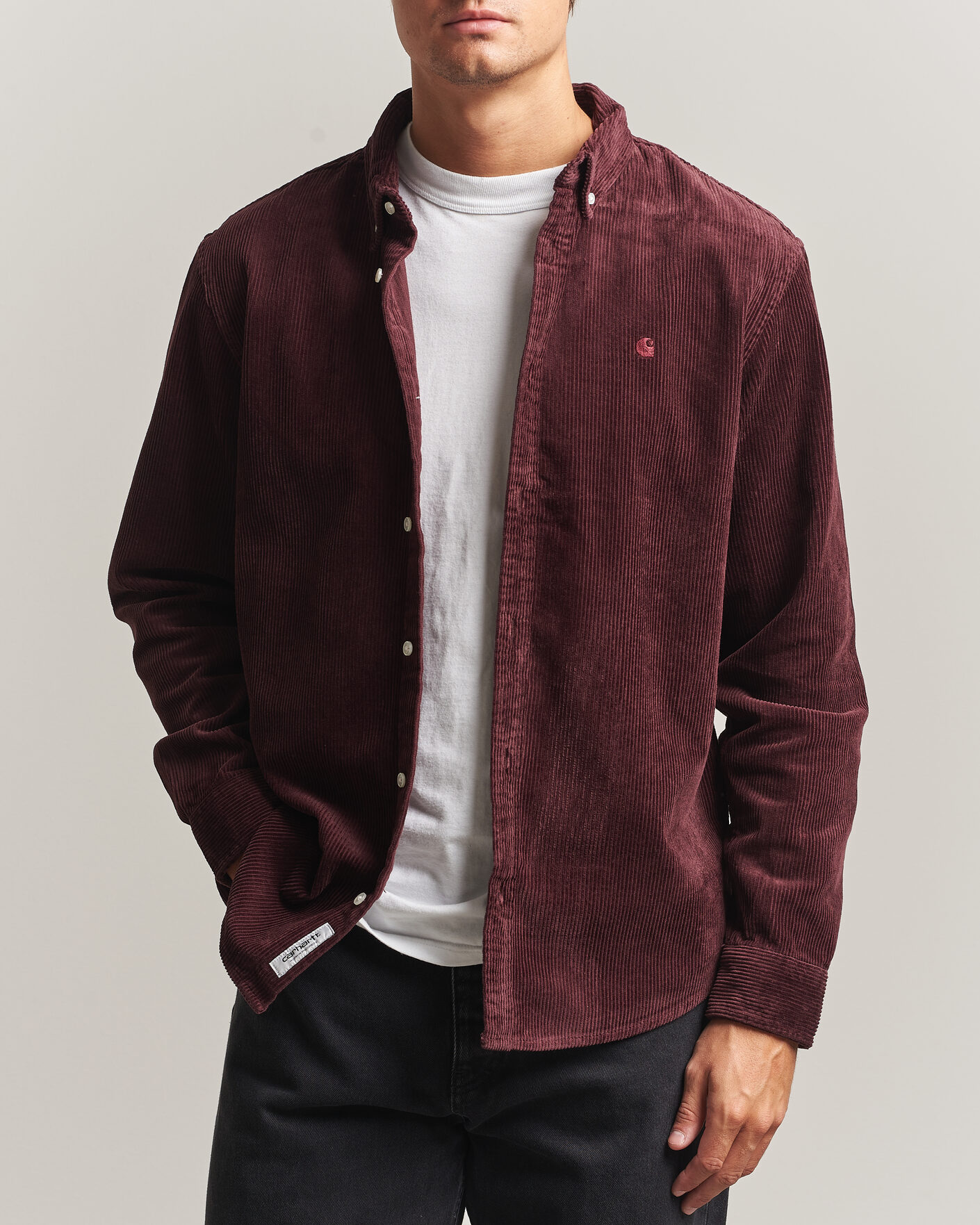 Homme | Chemises | Carhartt WIP | Madison Cord Shirt Amarone