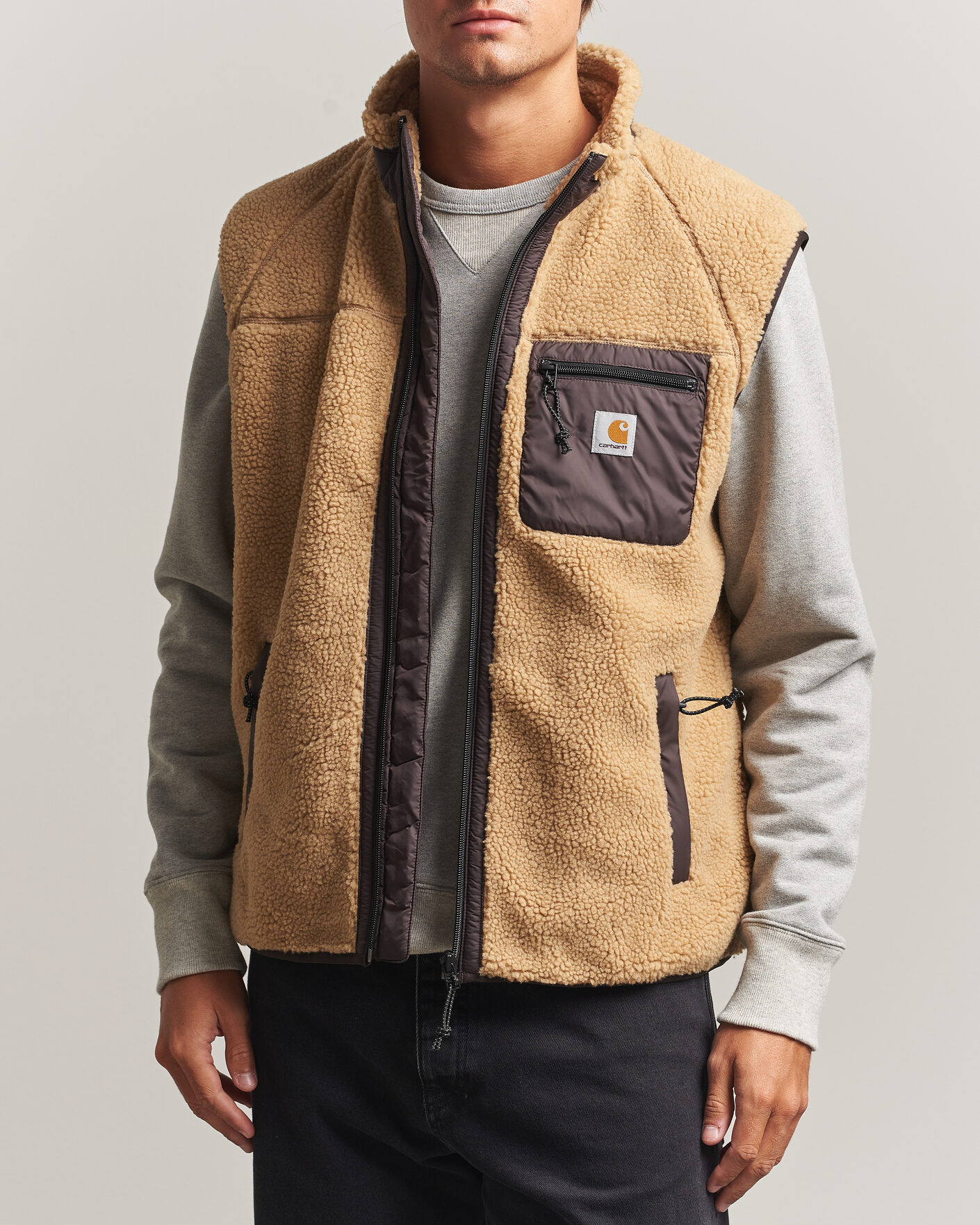 Homme | Gilets | Carhartt WIP | Prentis Pile Vest Tobacco