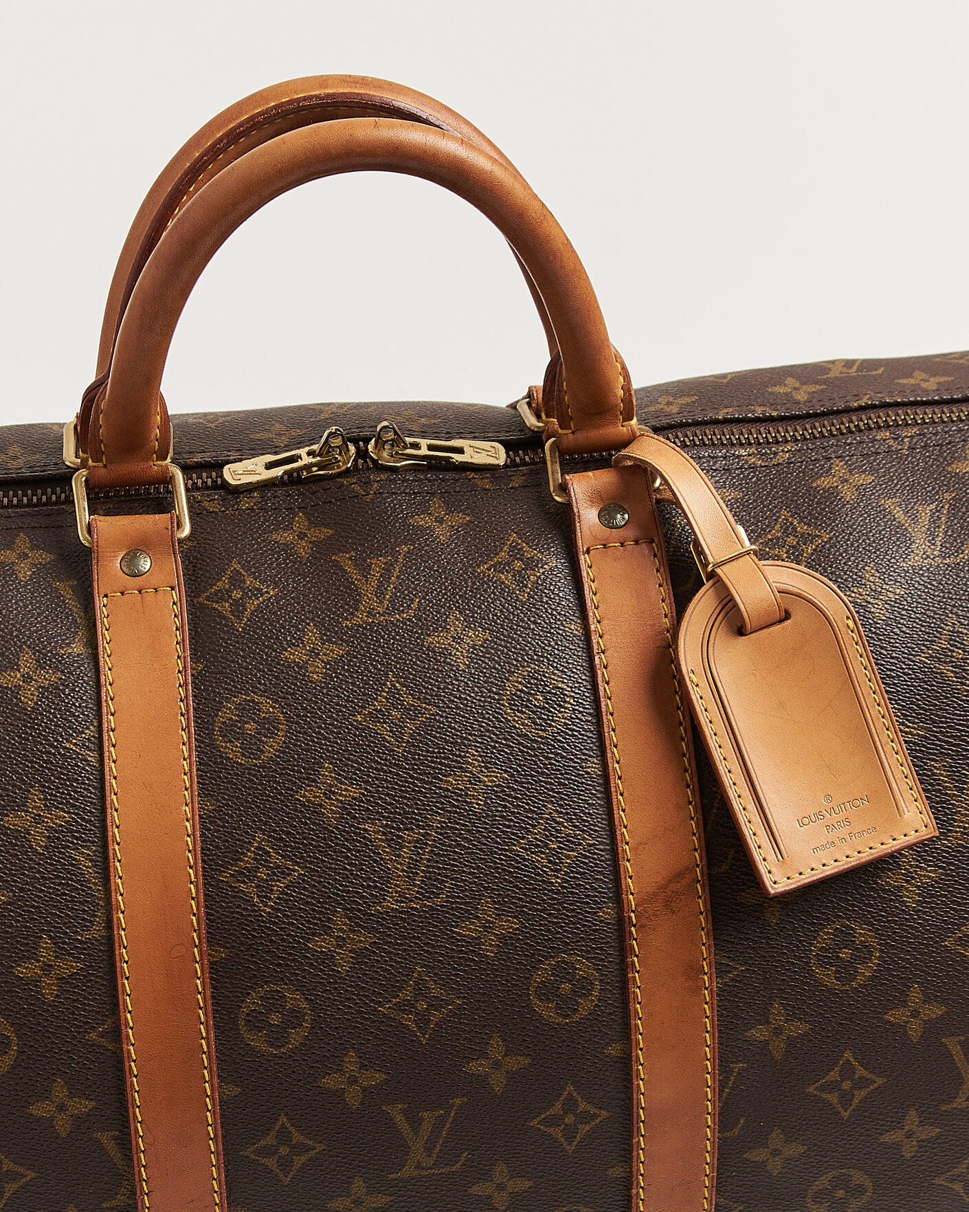 Homme | Pre-Owned & Vintage Bags | Louis Vuitton Pre-Owned | Keepall 55 Monogram
