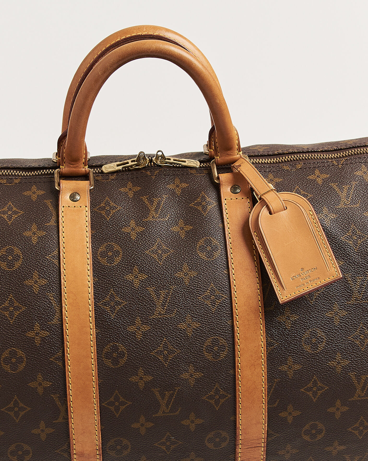 Homme | Pre-Owned & Vintage Bags | Louis Vuitton Pre-Owned | Keepall 55 Monogram