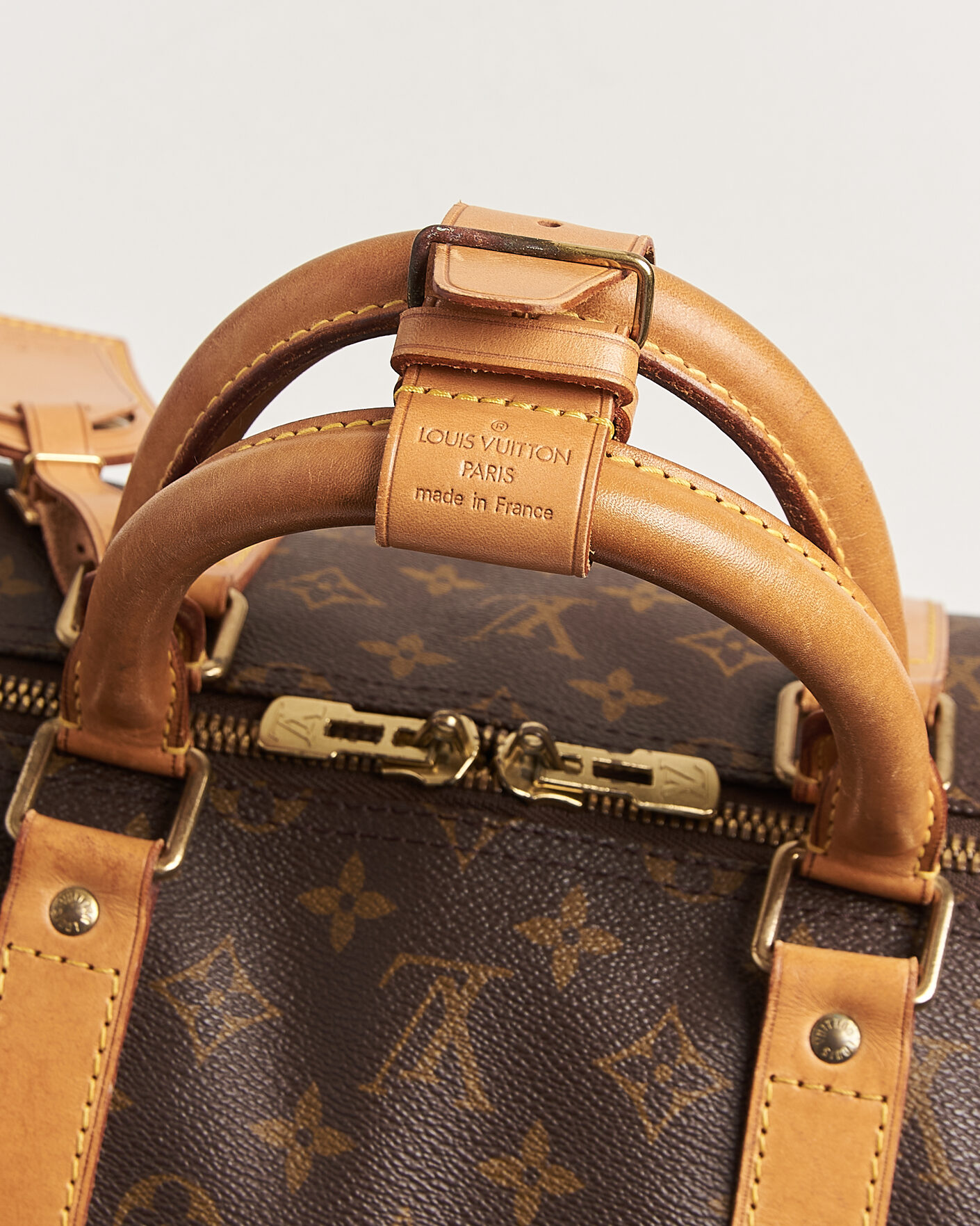 Homme | Pre-Owned & Vintage Bags | Louis Vuitton Pre-Owned | Keepall 55 Monogram