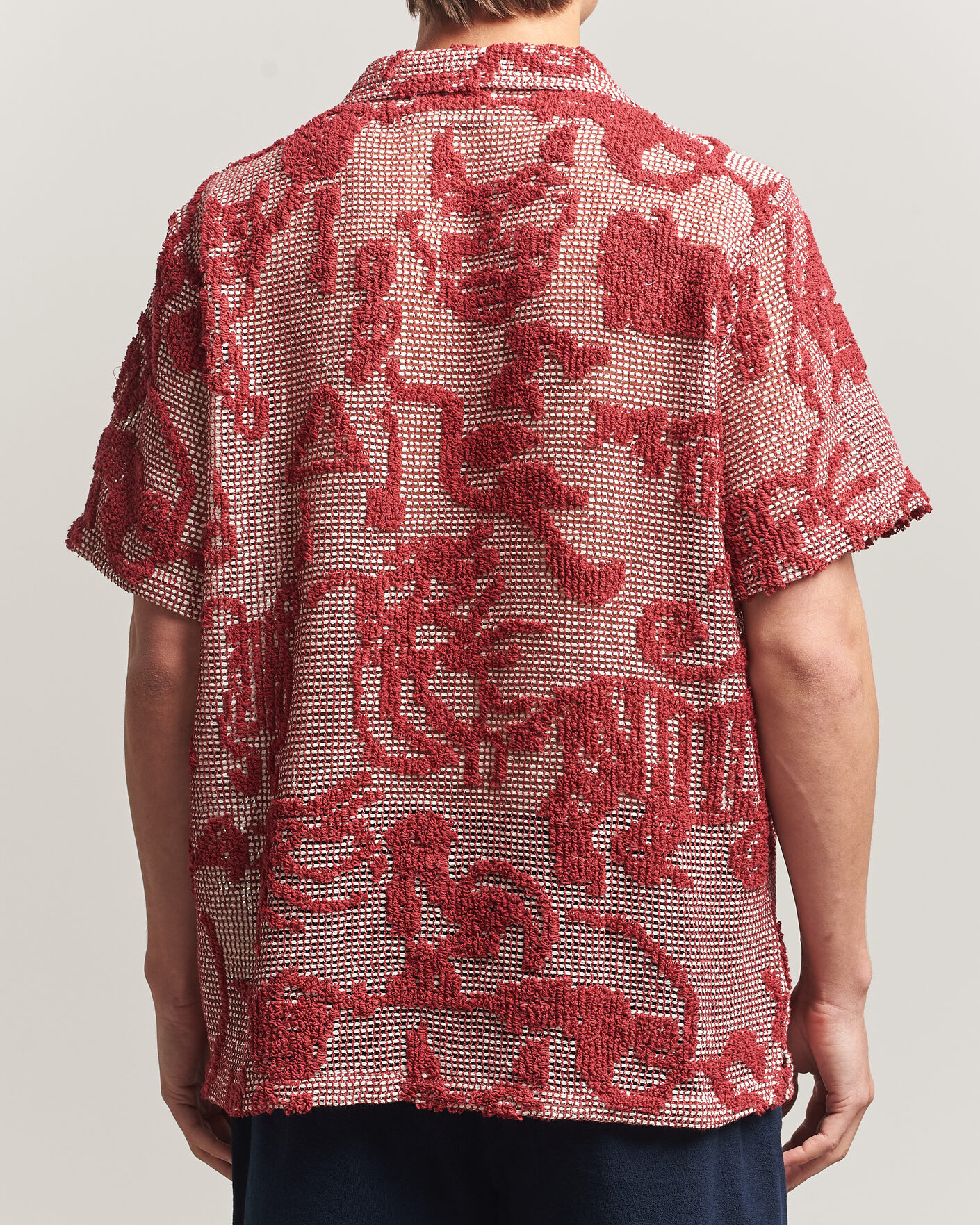 Homme | Chemises | OAS | Arcano Cuba Short Sleeve Shirt Red