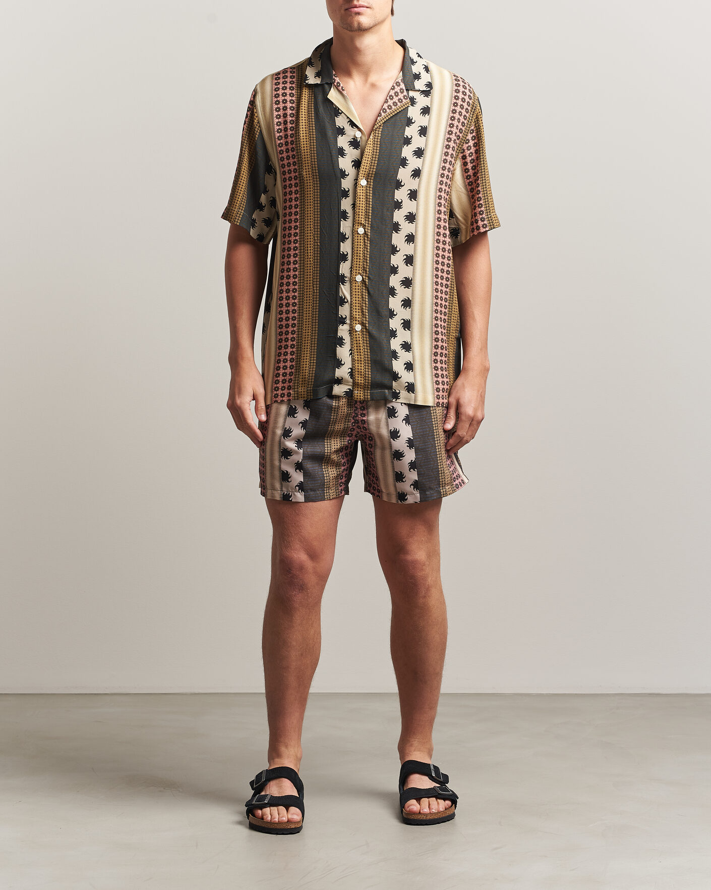Homme | Maillots De Bain | OAS | Printed Swimshorts Multi