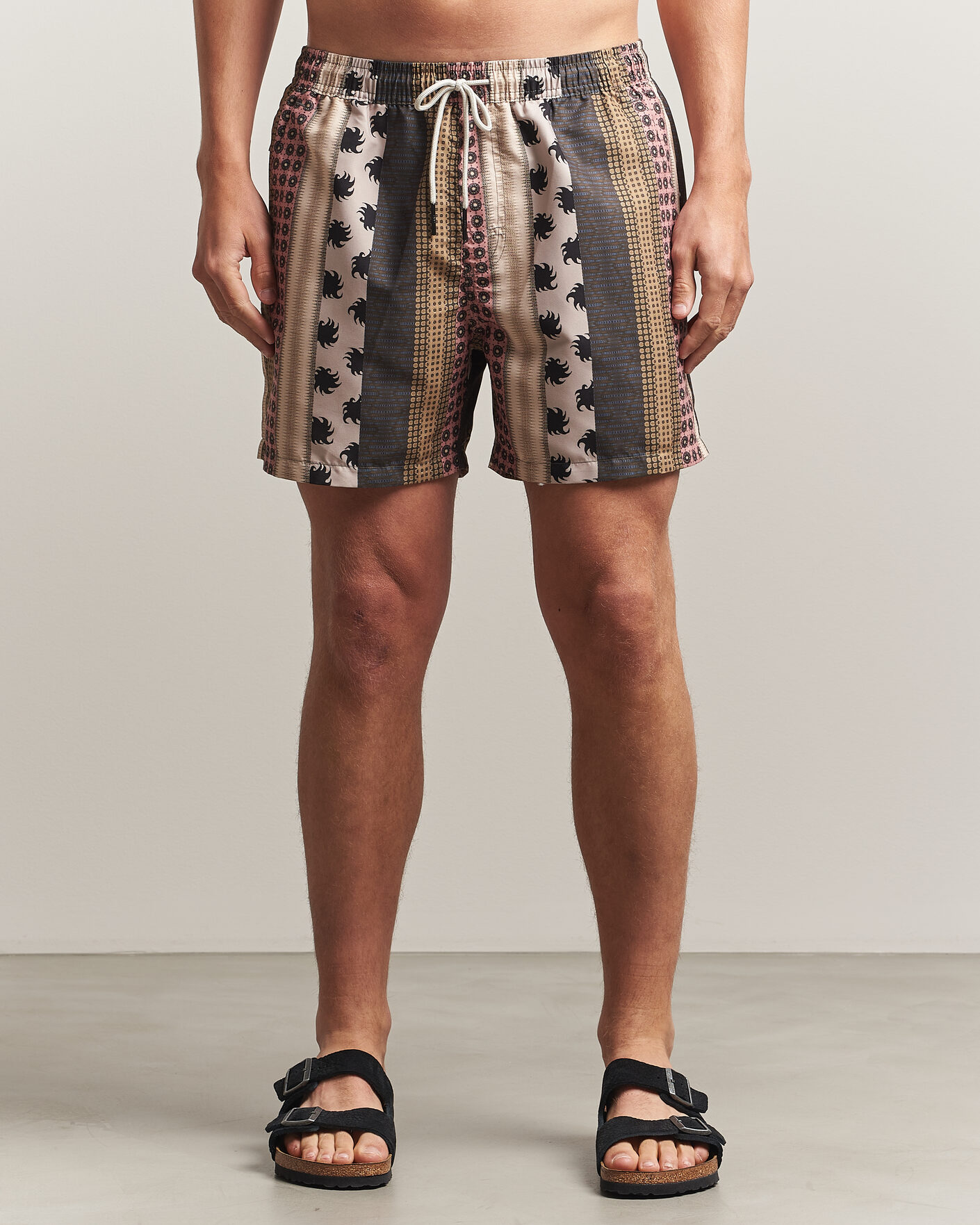 Homme | Maillots De Bain | OAS | Granada Striped Swimshorts Multi